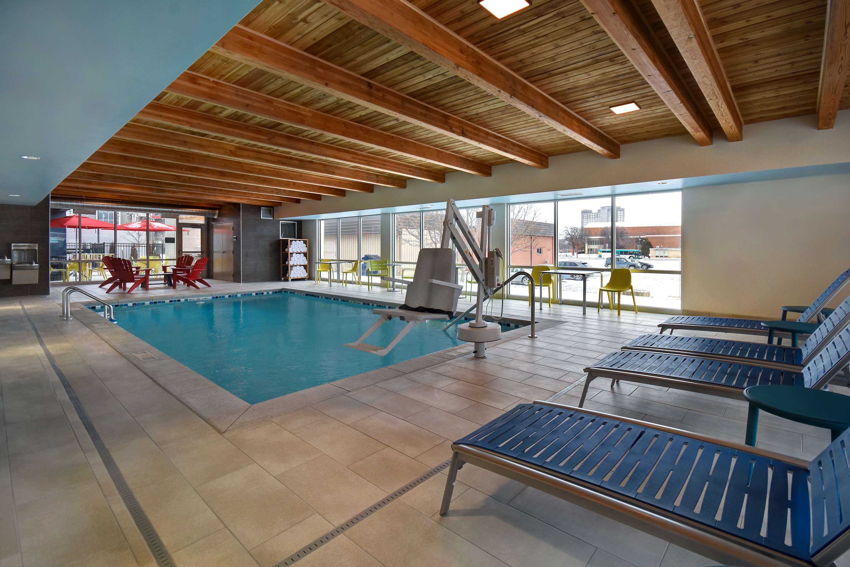 Pool | Home2 Suites by Hilton Wichita Downtown Delano