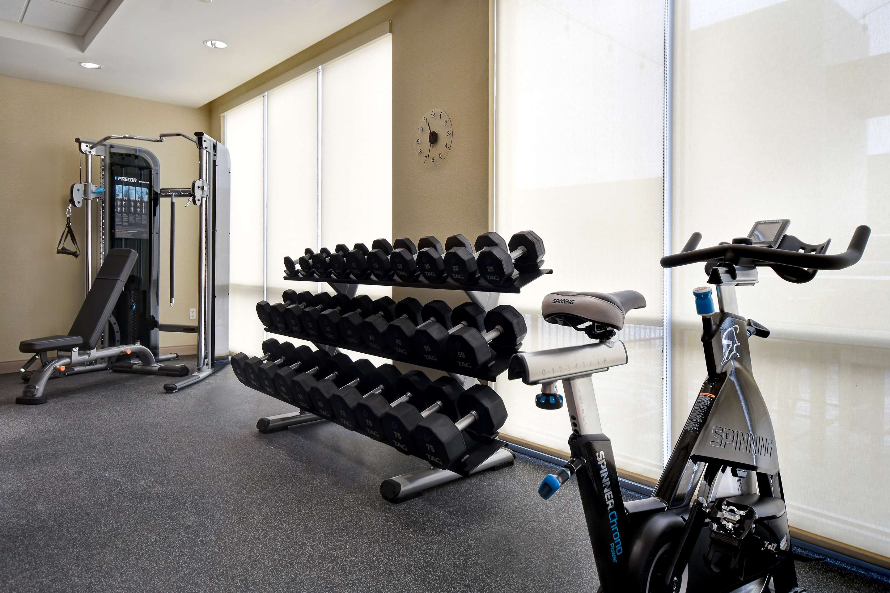 Health club fitness center gym | Home2 Suites by Hilton Wichita Downtown Delano