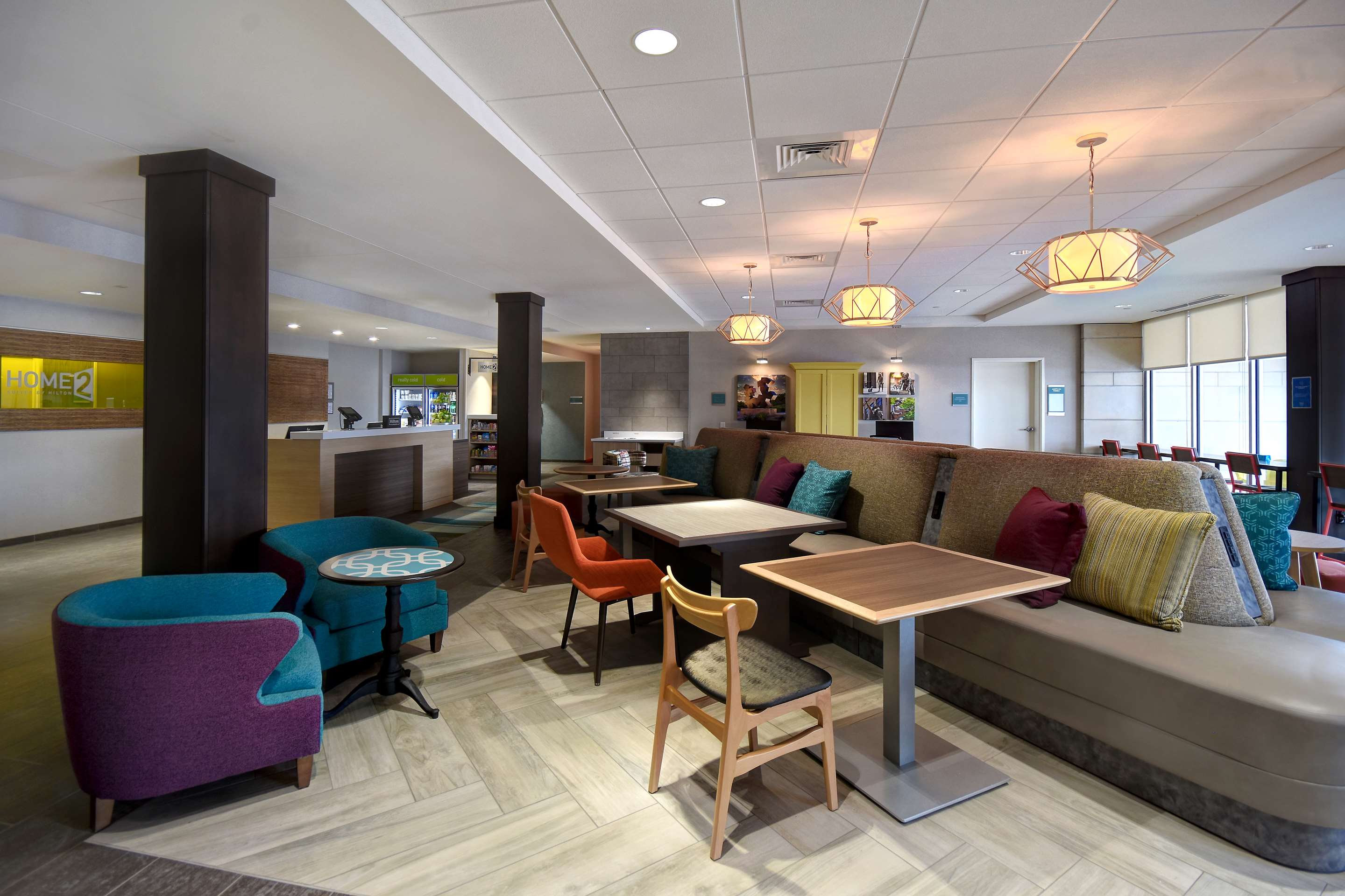 Reception | Home2 Suites by Hilton Wichita Downtown Delano