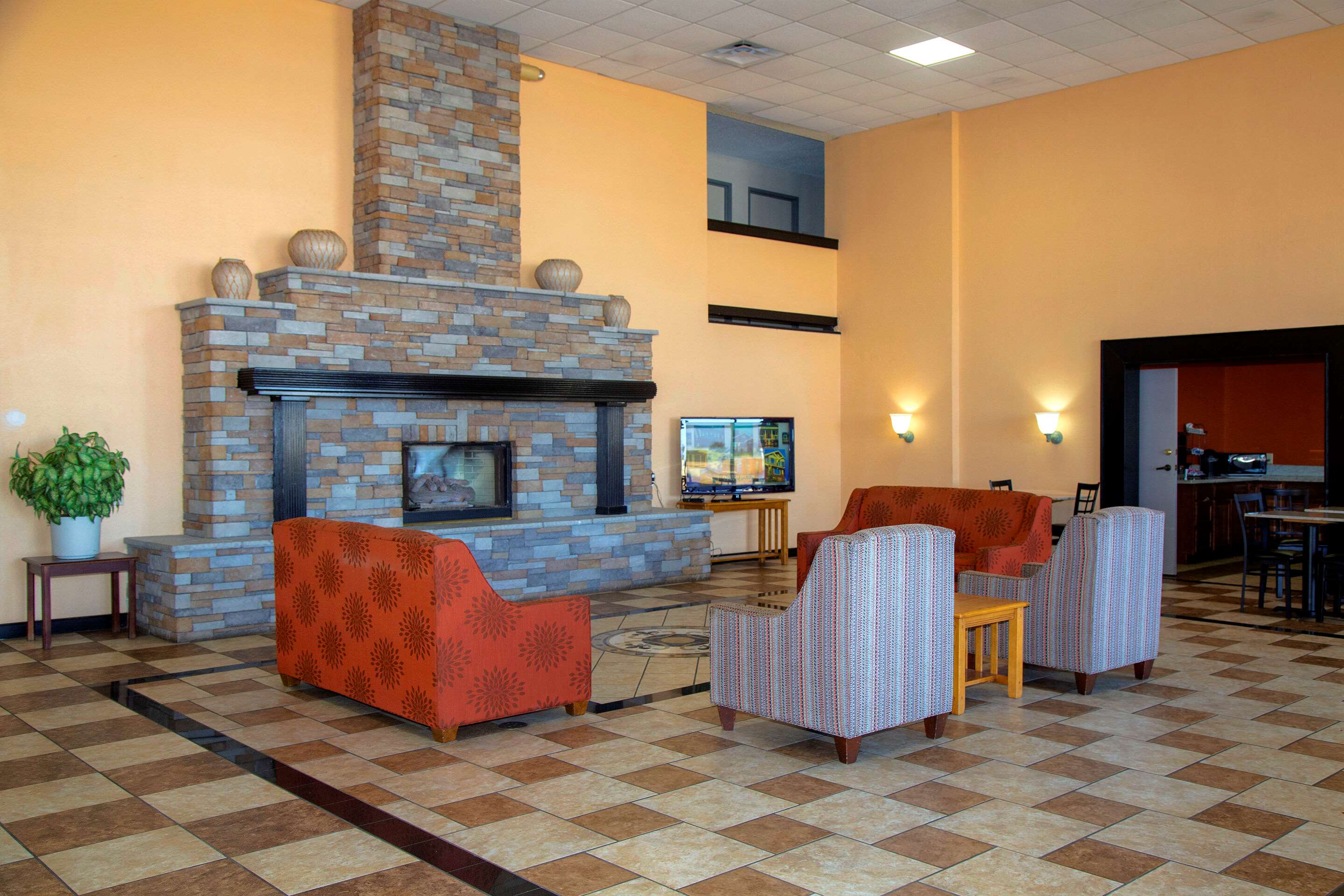 Hotel lobby