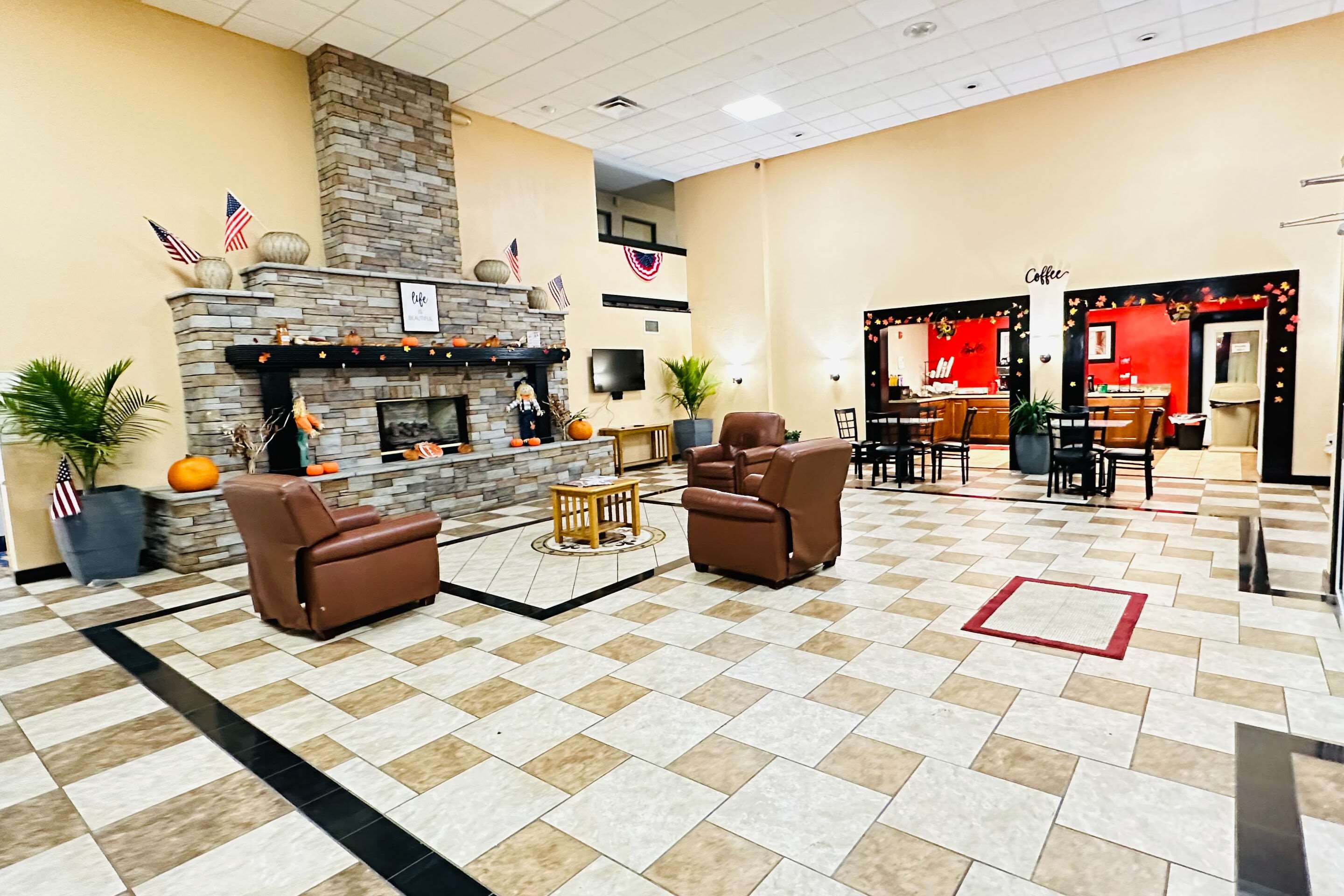 Hotel lobby
