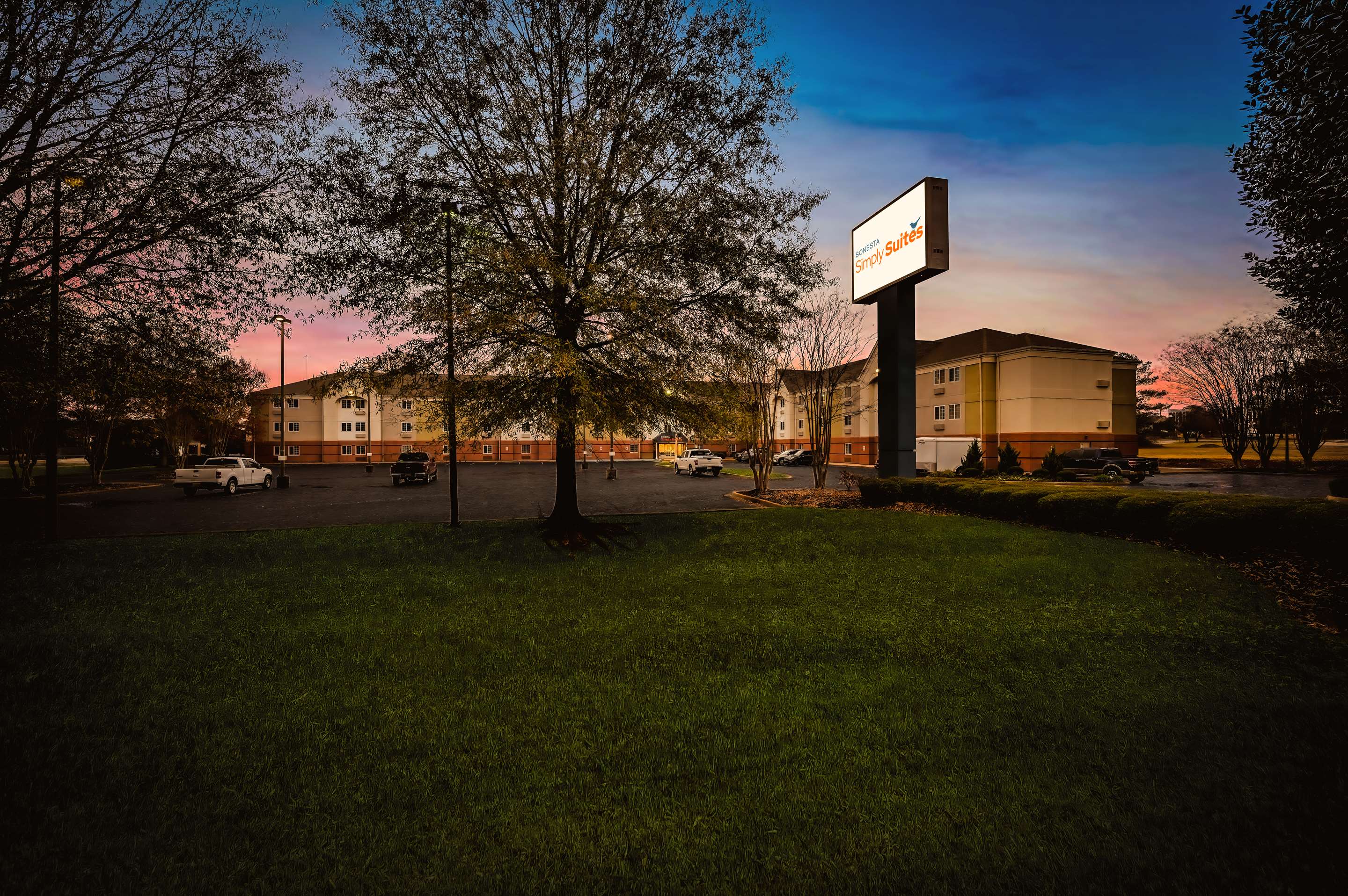 Exterior Property View at Twilight
