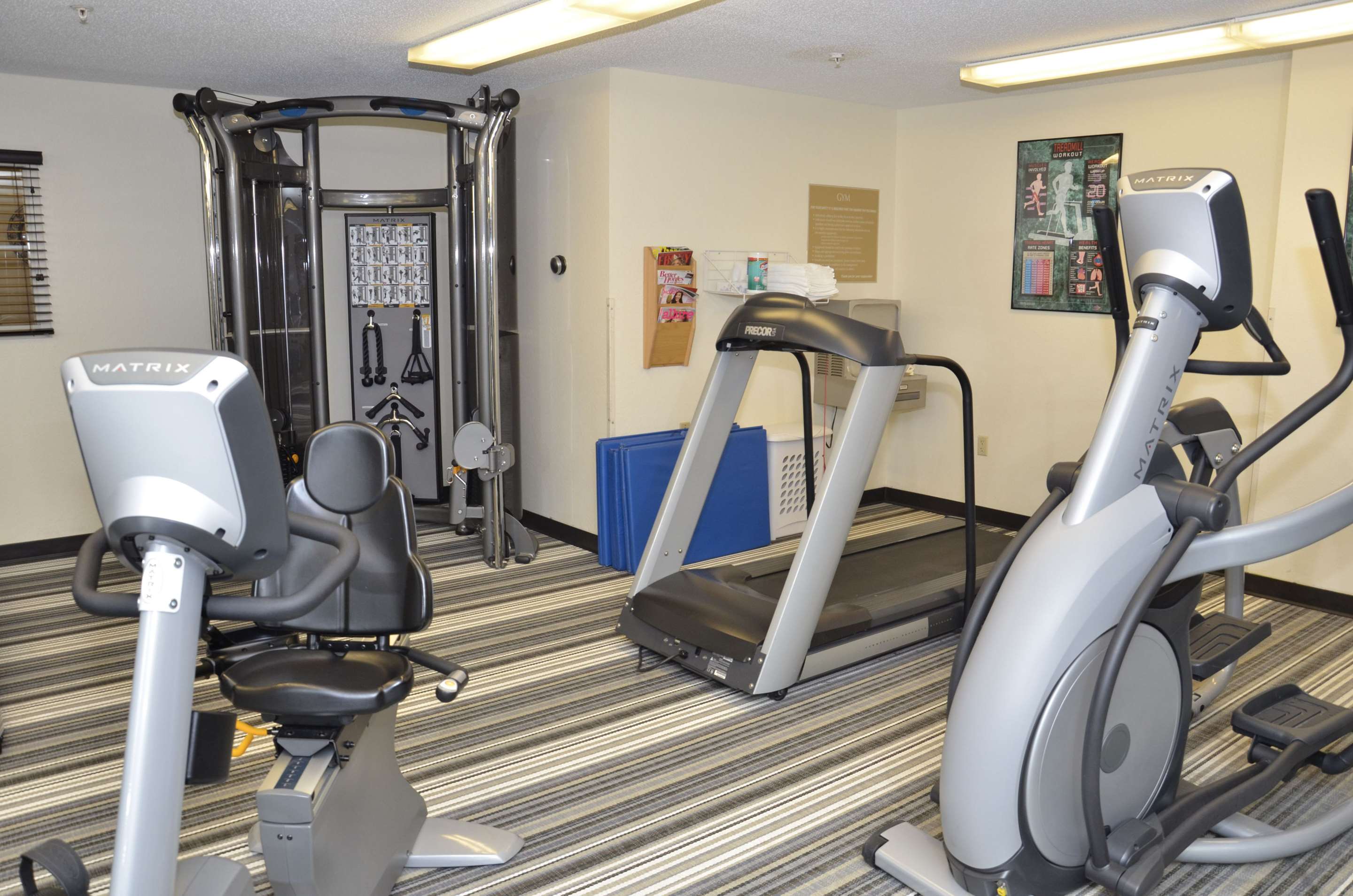 Fitness Center | Sonesta Simply Suites Detroit Warren