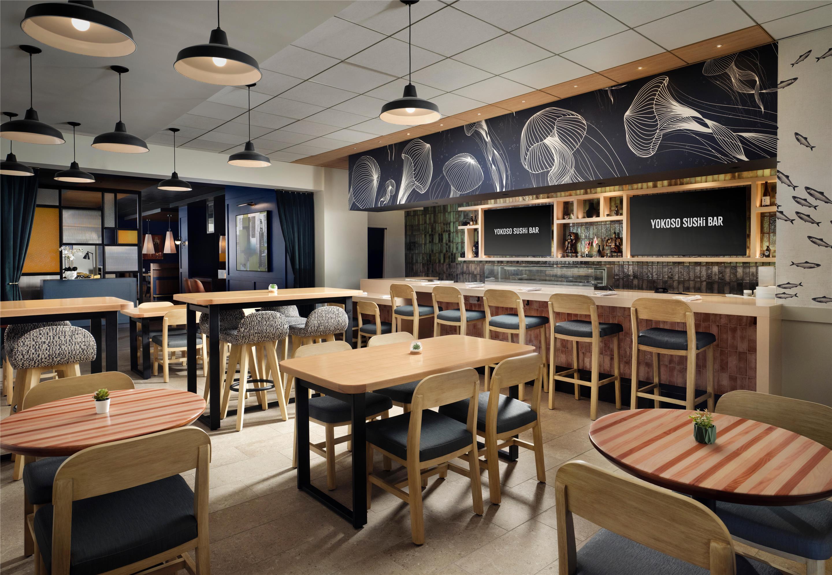 SHR LosAngelesAirport Dining YokosoSushiBar | Crowne Plaza Los Angeles Airport