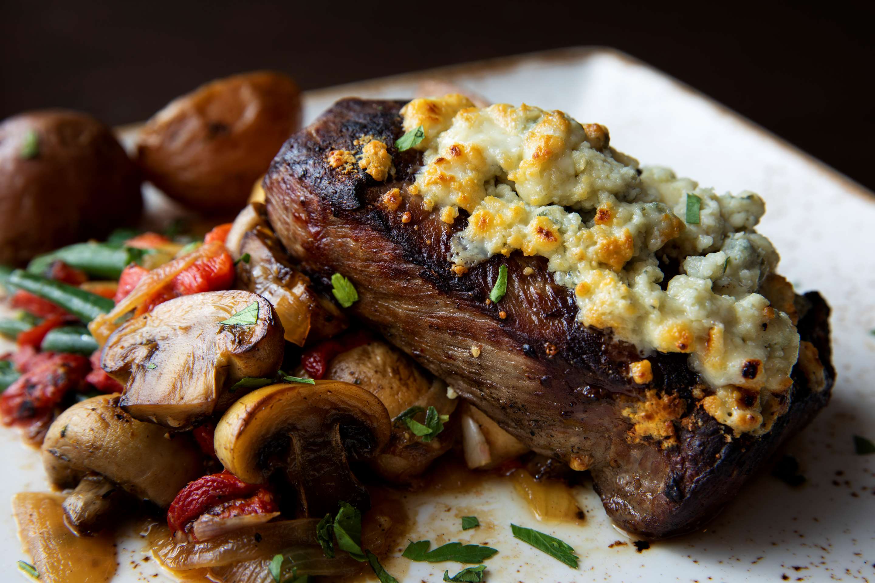 SHR SanJose Dining MenuItem BlueCheeseSteak