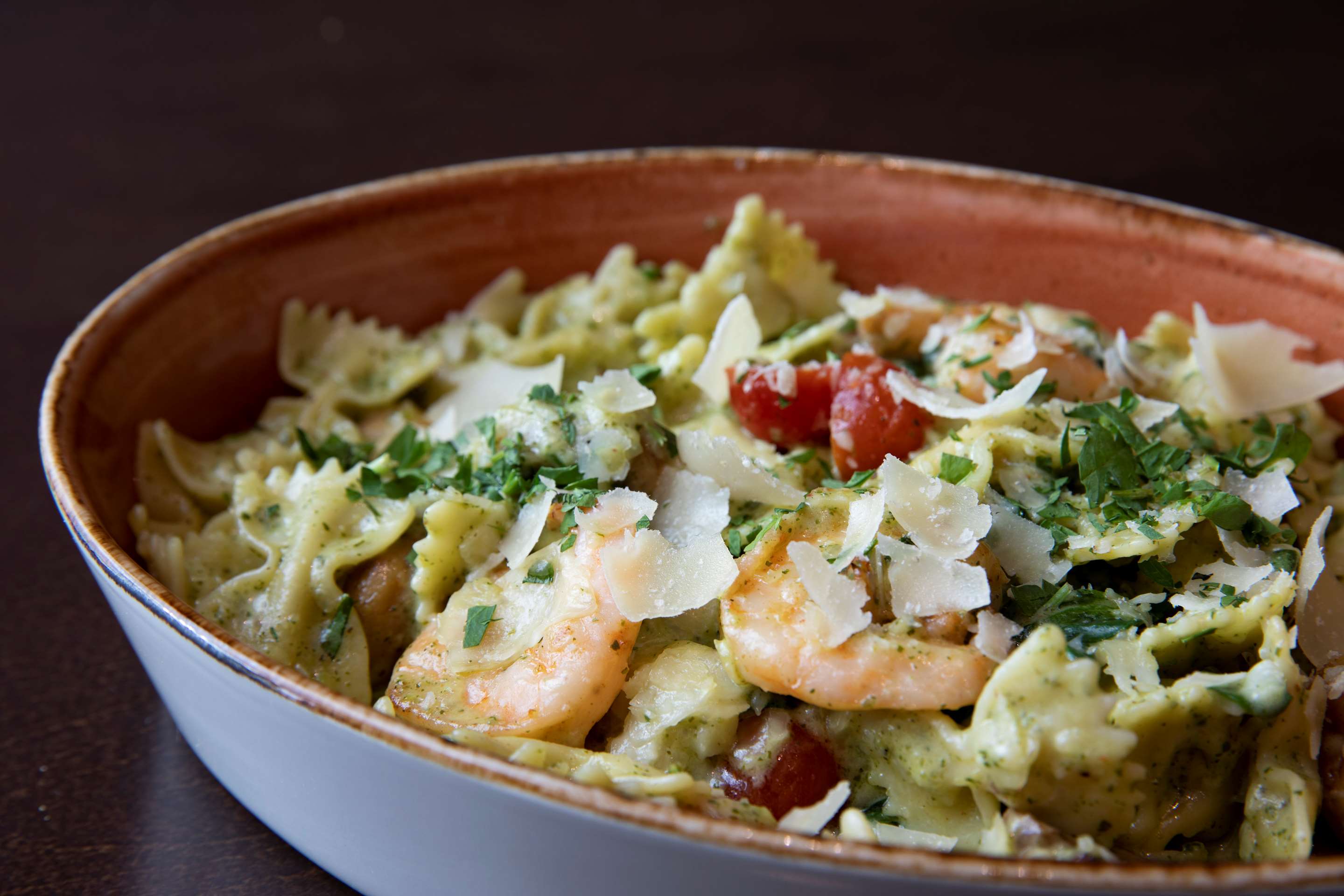 SHR SanJose Dining MenuItem ShrimpPasta