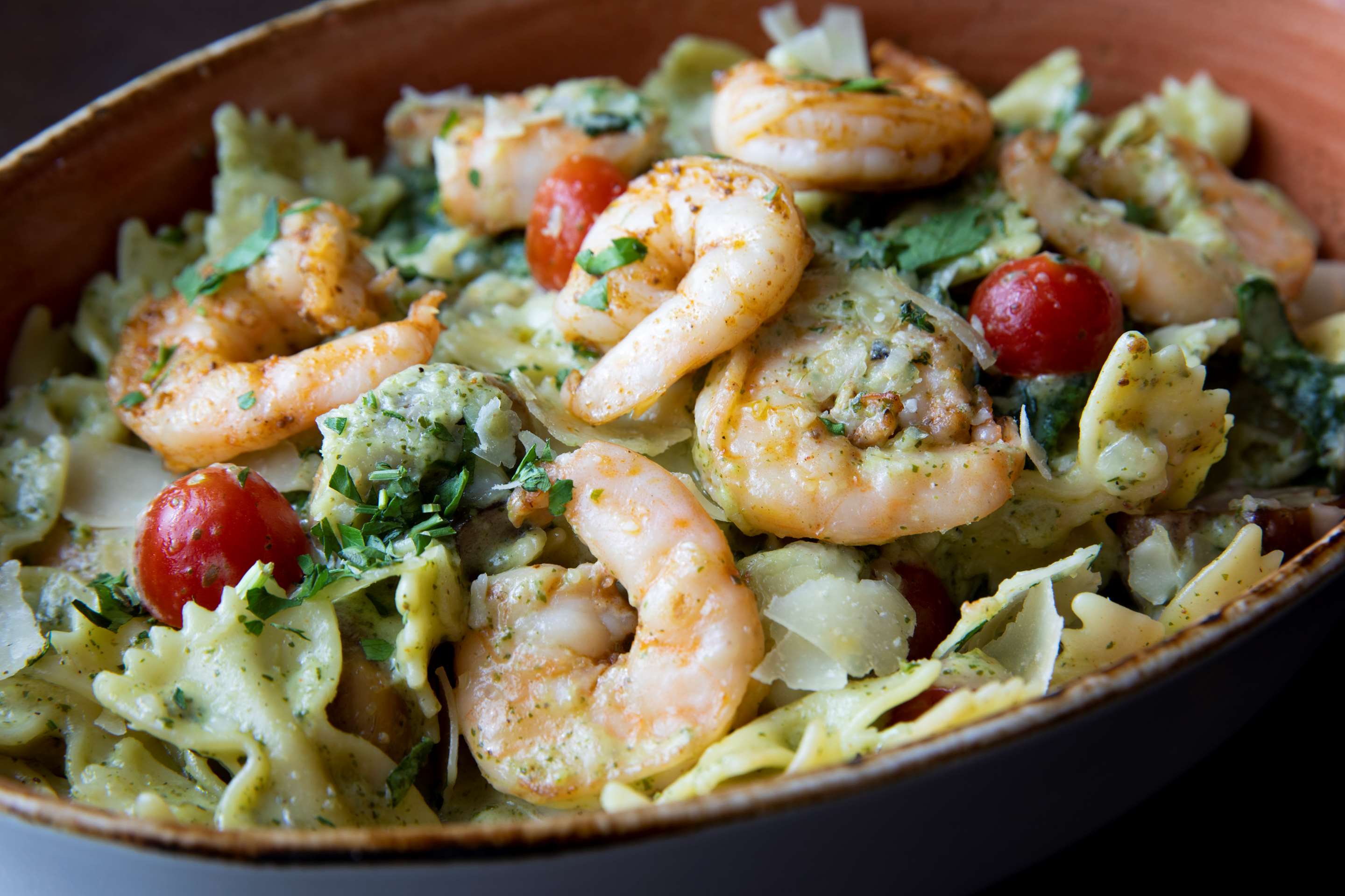 SHR SanJose Dining MenuItem ShrimpPasta
