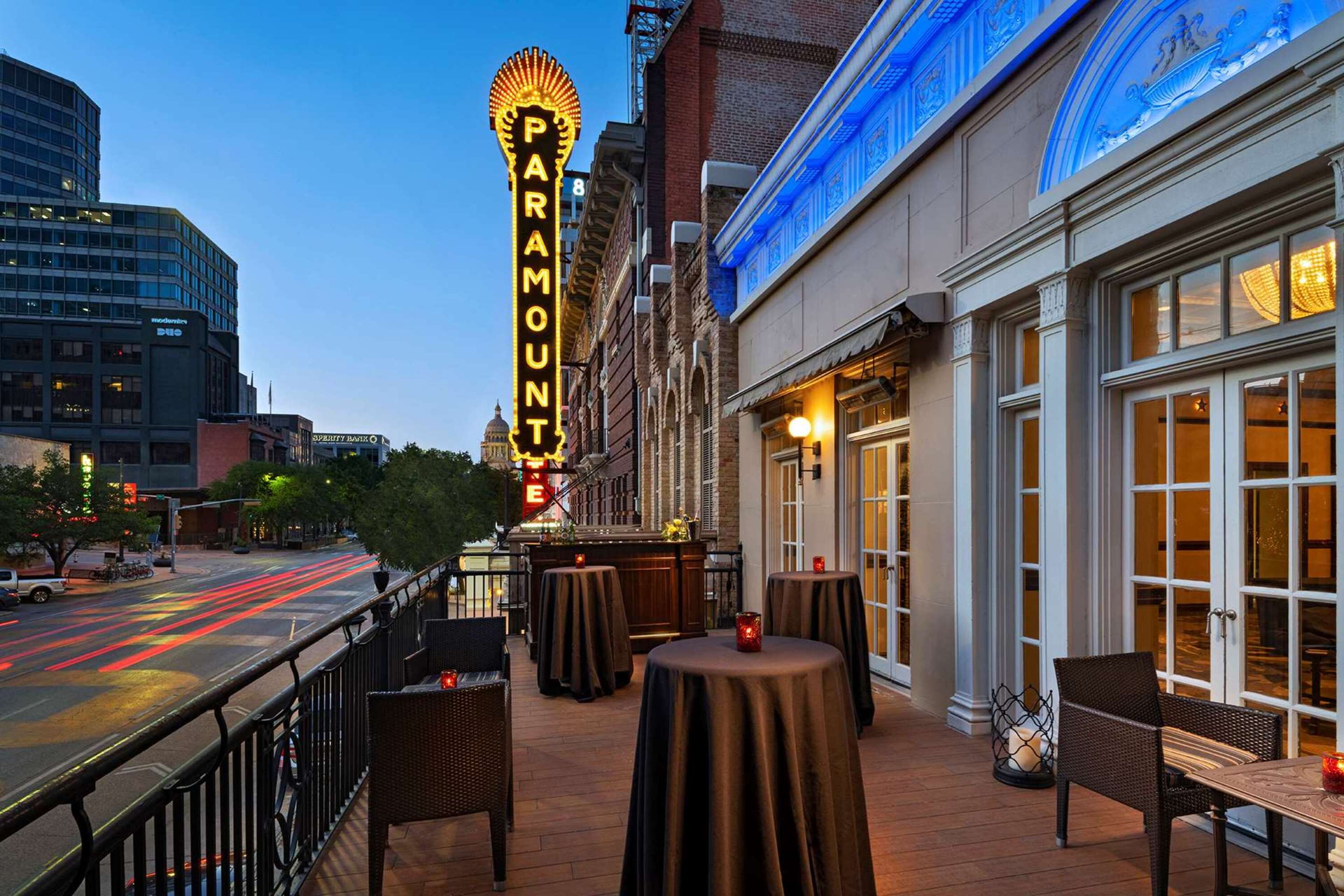 Capital Ballroom Terrace | The Stephen F Austin Royal Sonesta Hotel