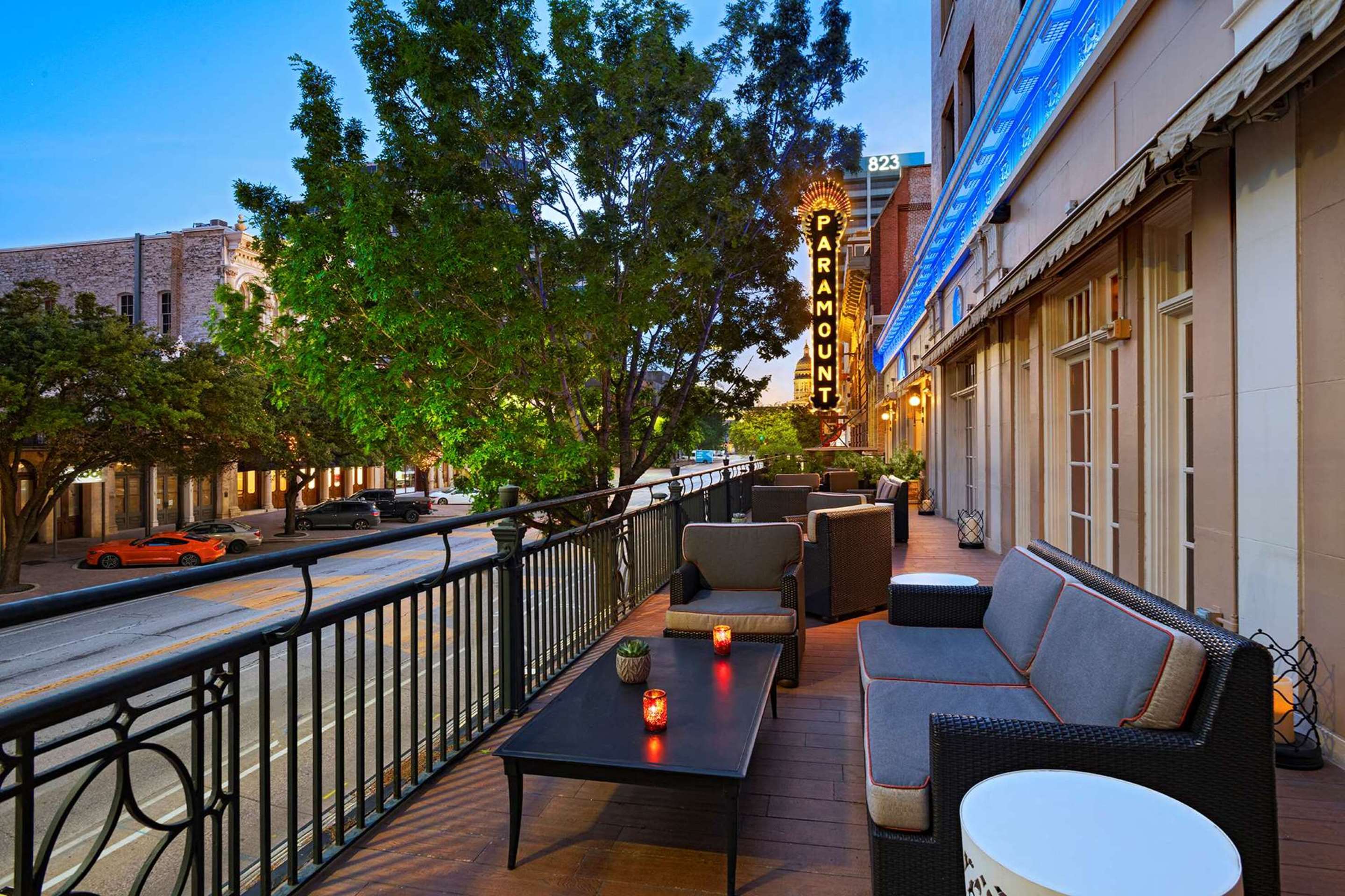 Stephen F' Bar Terrace | The Stephen F Austin Royal Sonesta Hotel