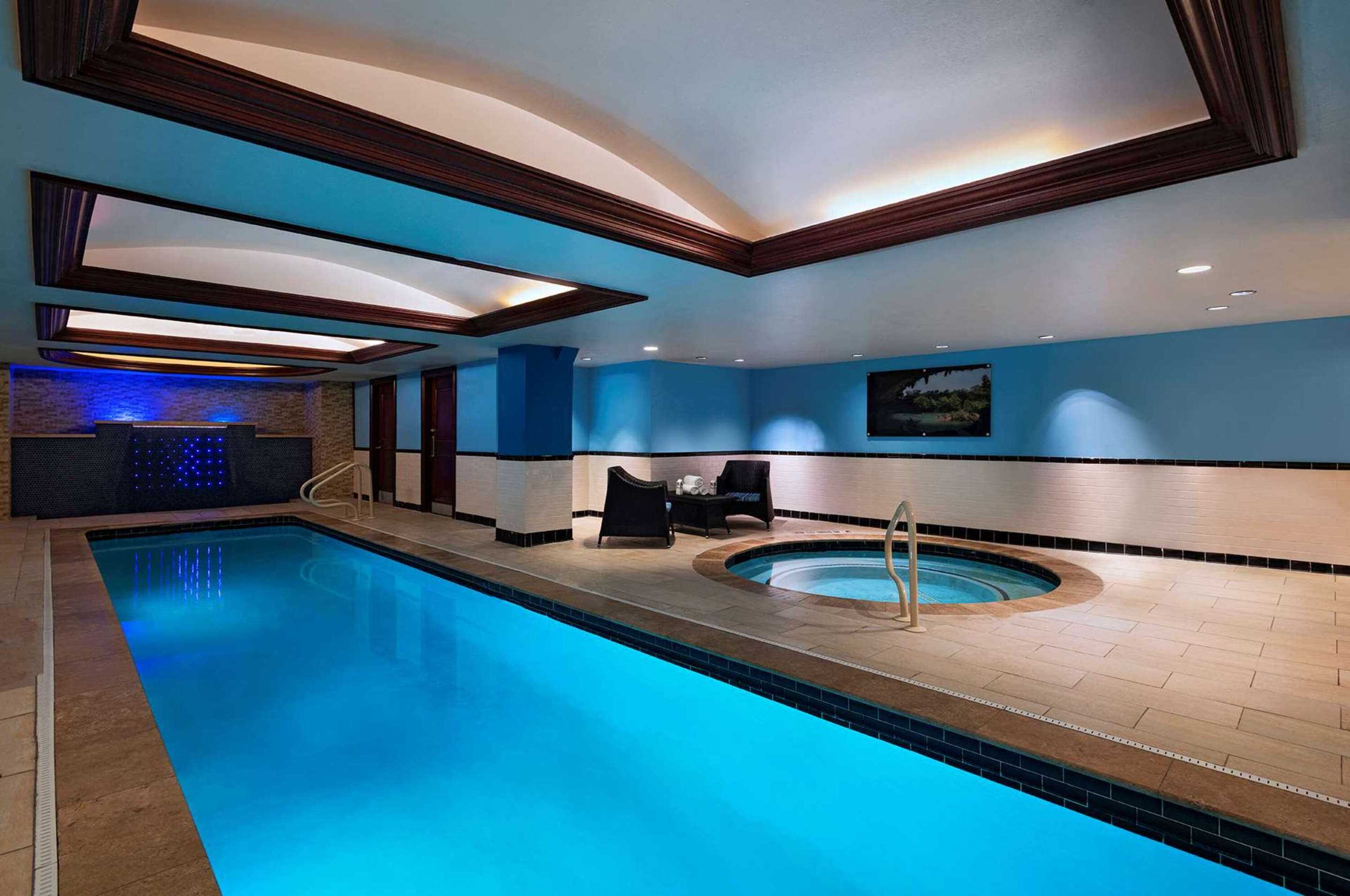 Indoor Lap Pool - Take a refreshing break—year-round. | The Stephen F Austin Royal Sonesta Hotel
