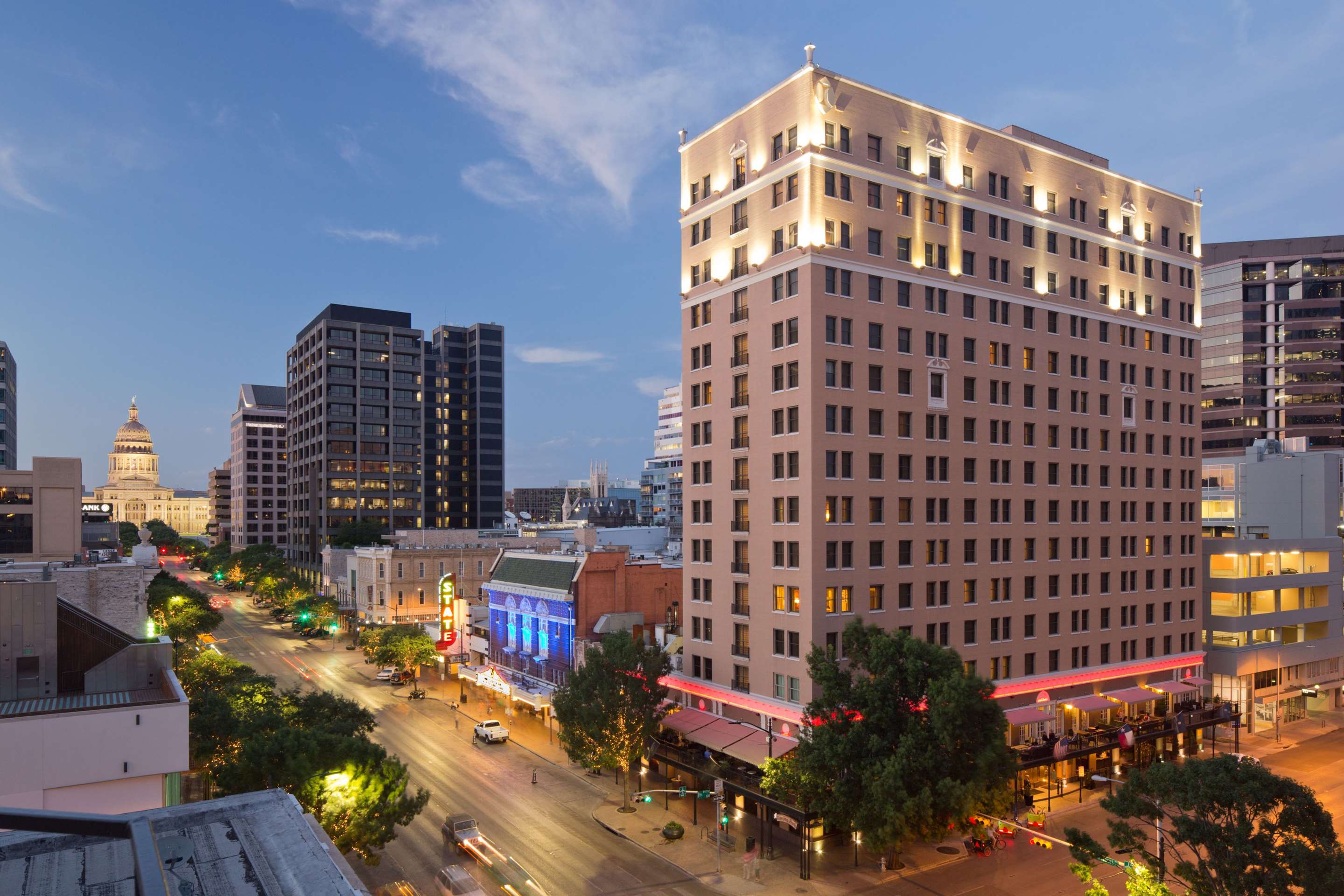 Welcome to The Stephen F. Austin Royal Sonesta Hotel—Austin’s iconic landmark on Congress Avenue. | The Stephen F Austin Royal Sonesta Hotel