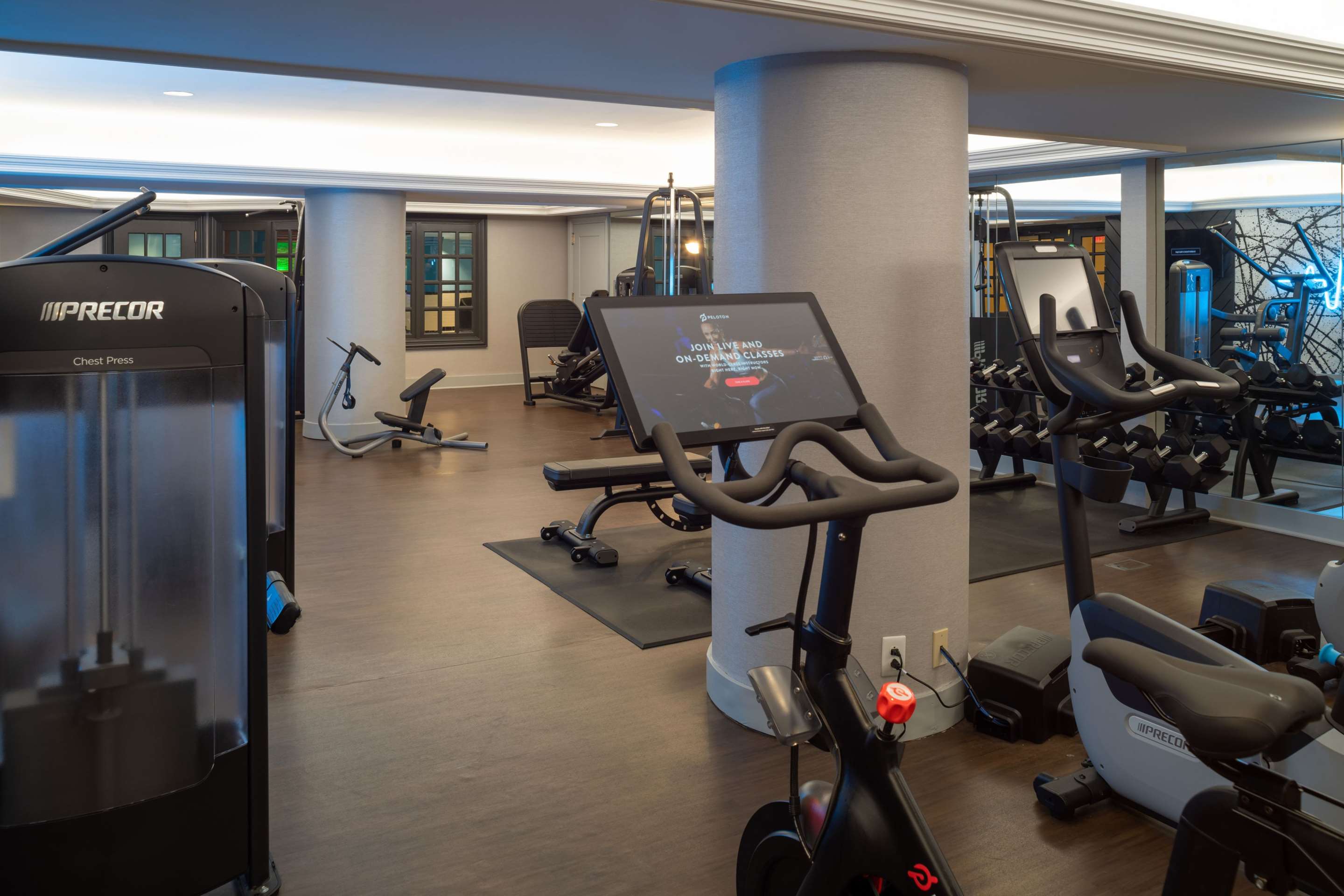 Fitness Center- Your favorite workout, always within reach. | The Stephen F Austin Royal Sonesta Hotel