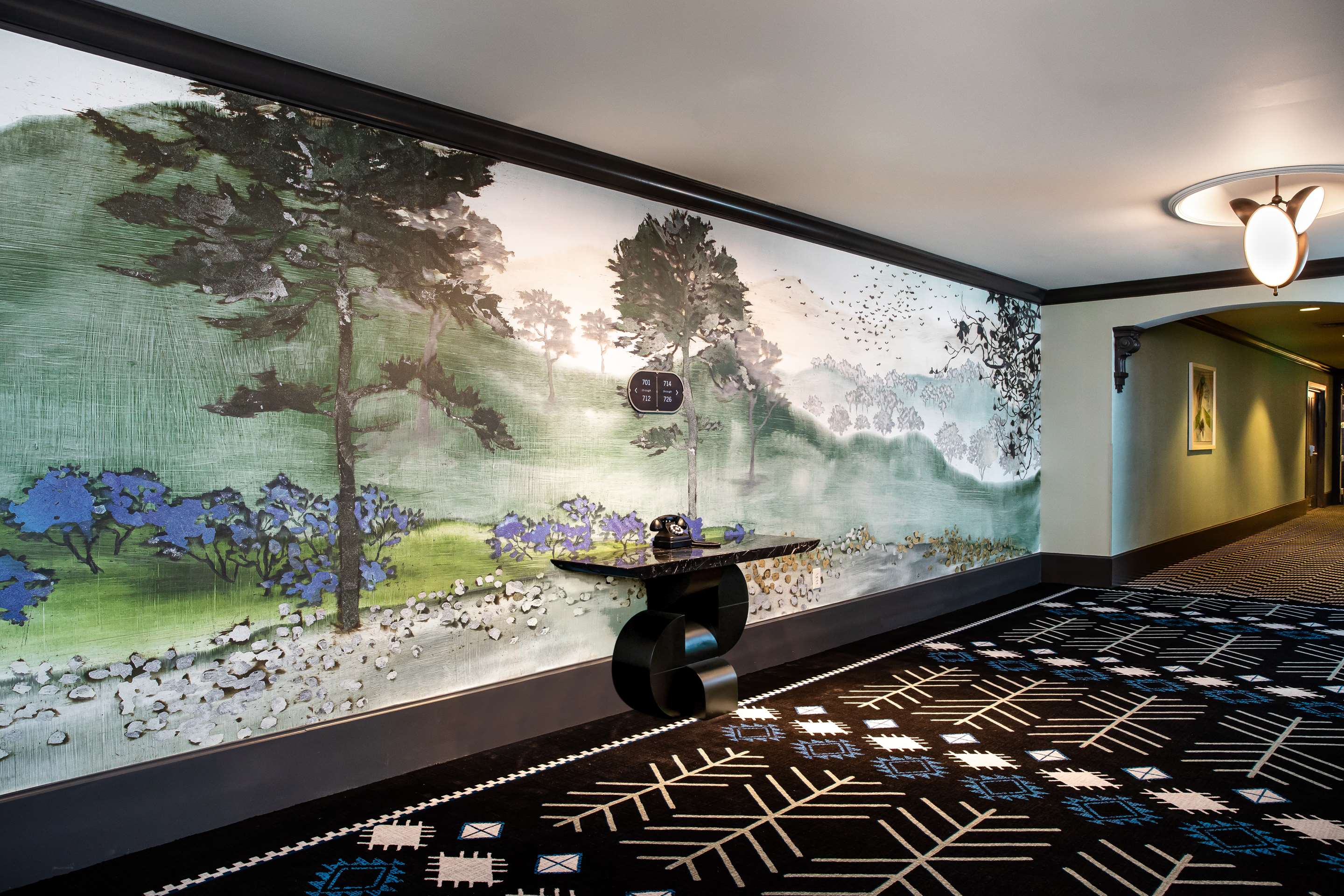 Corridor Artwork Angle