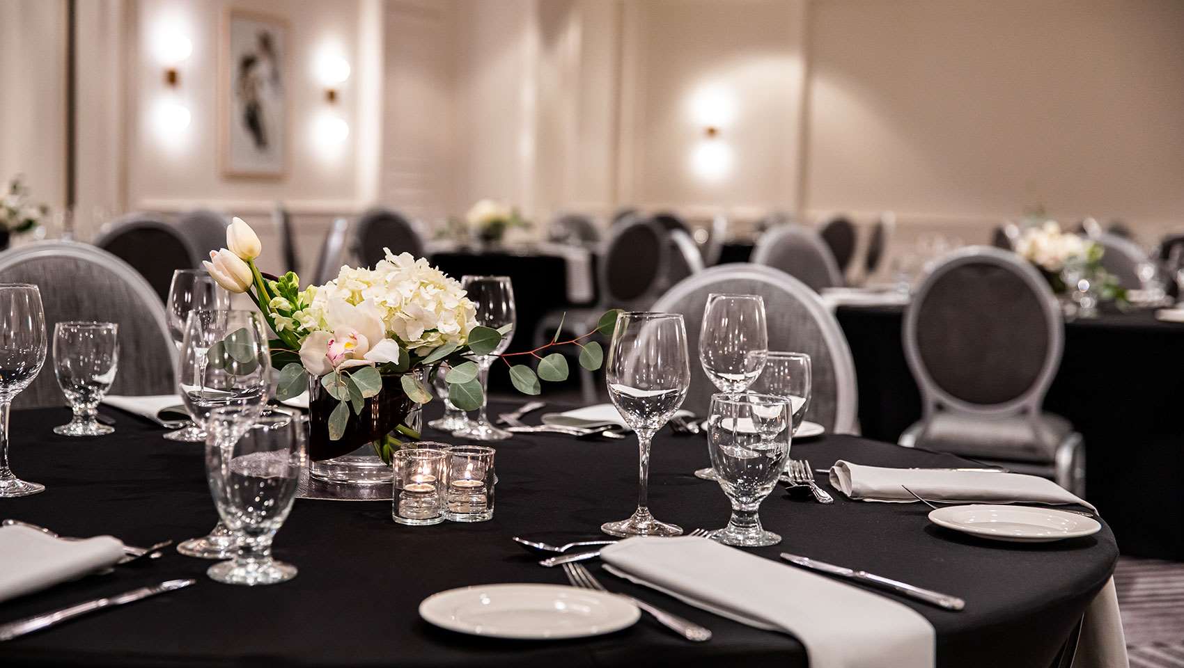 Lipman Wolfe Banquet Setup