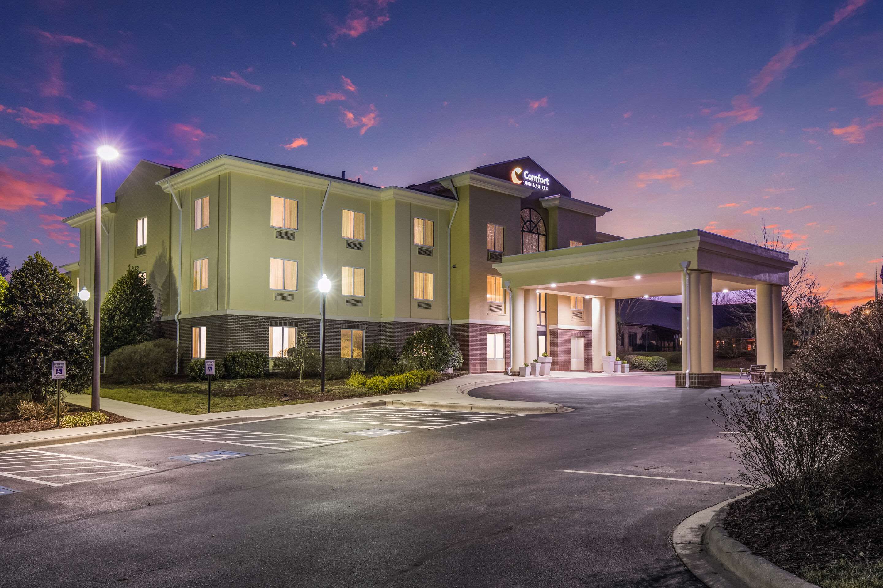 Hotel at night