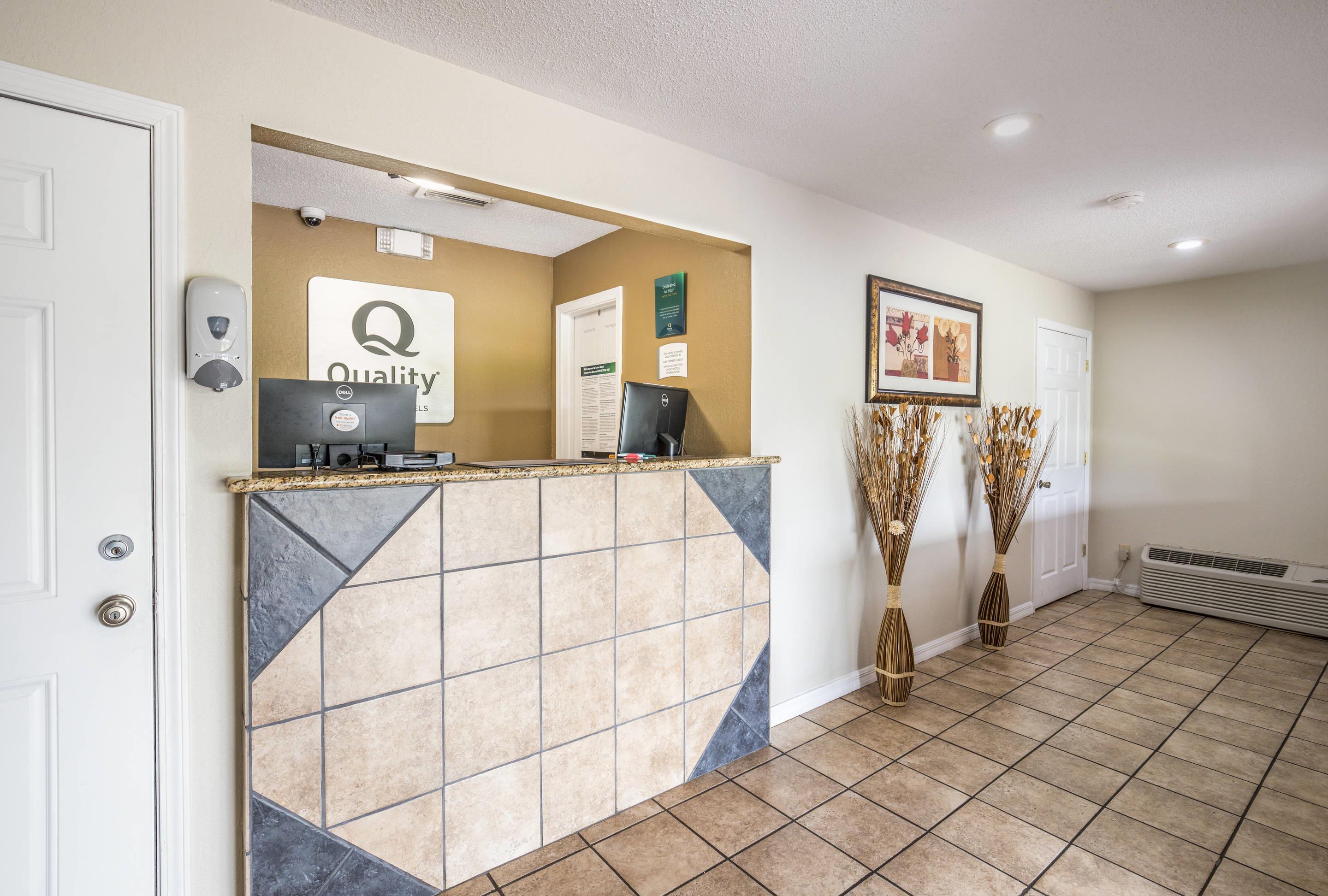 Front desk