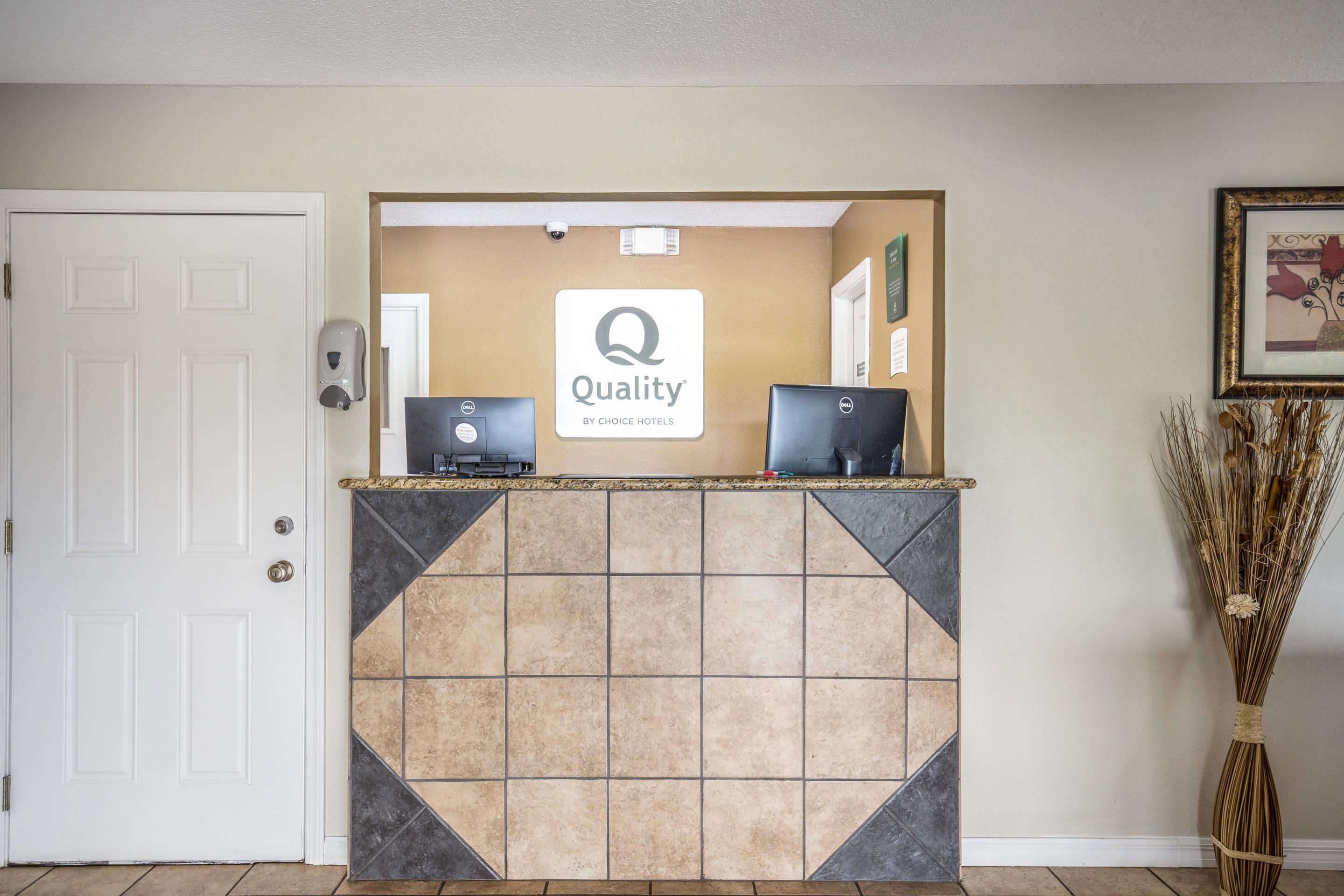 Front desk