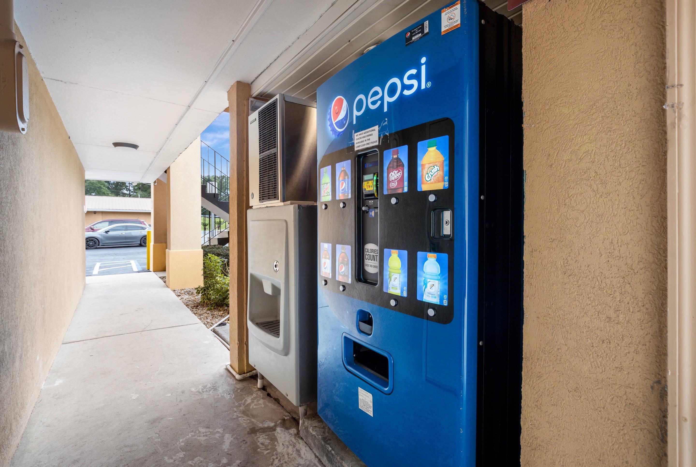 Hotel vending area