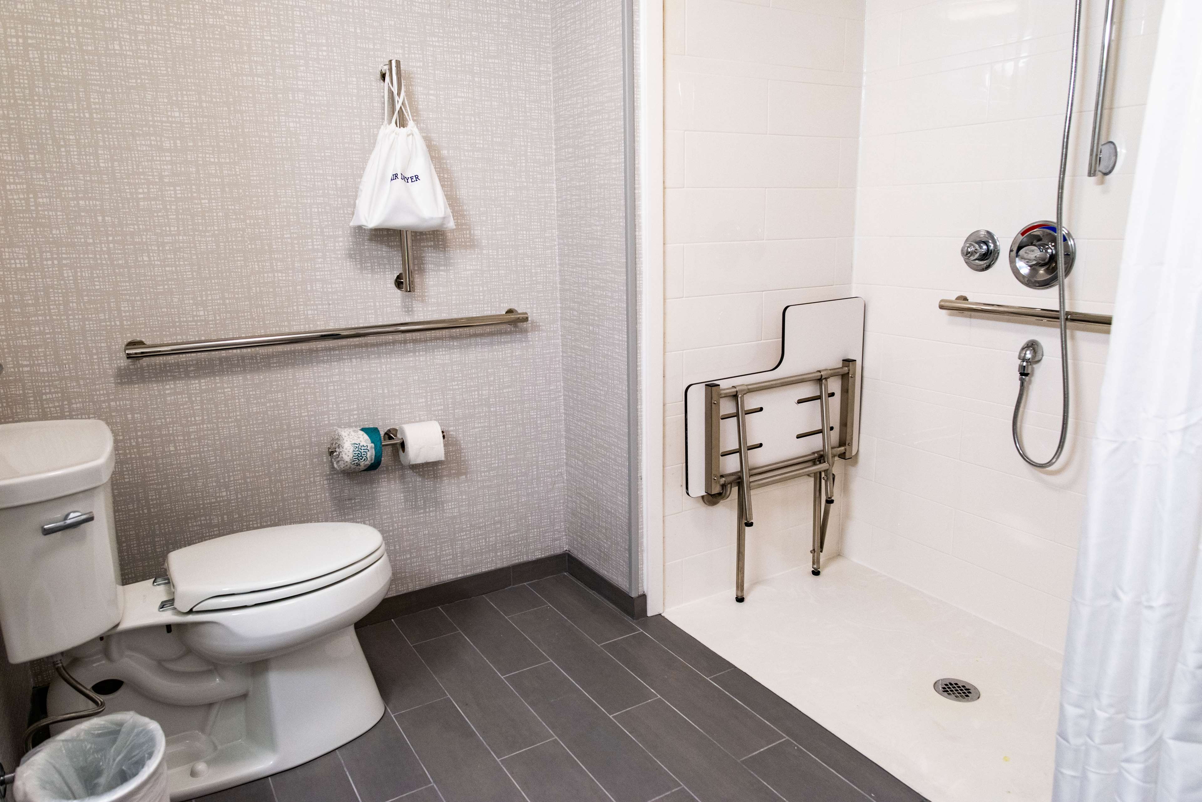 Hampton Inn Paris IL, IL Room Type - 1 KING ACC ROLL IN SHWR NS