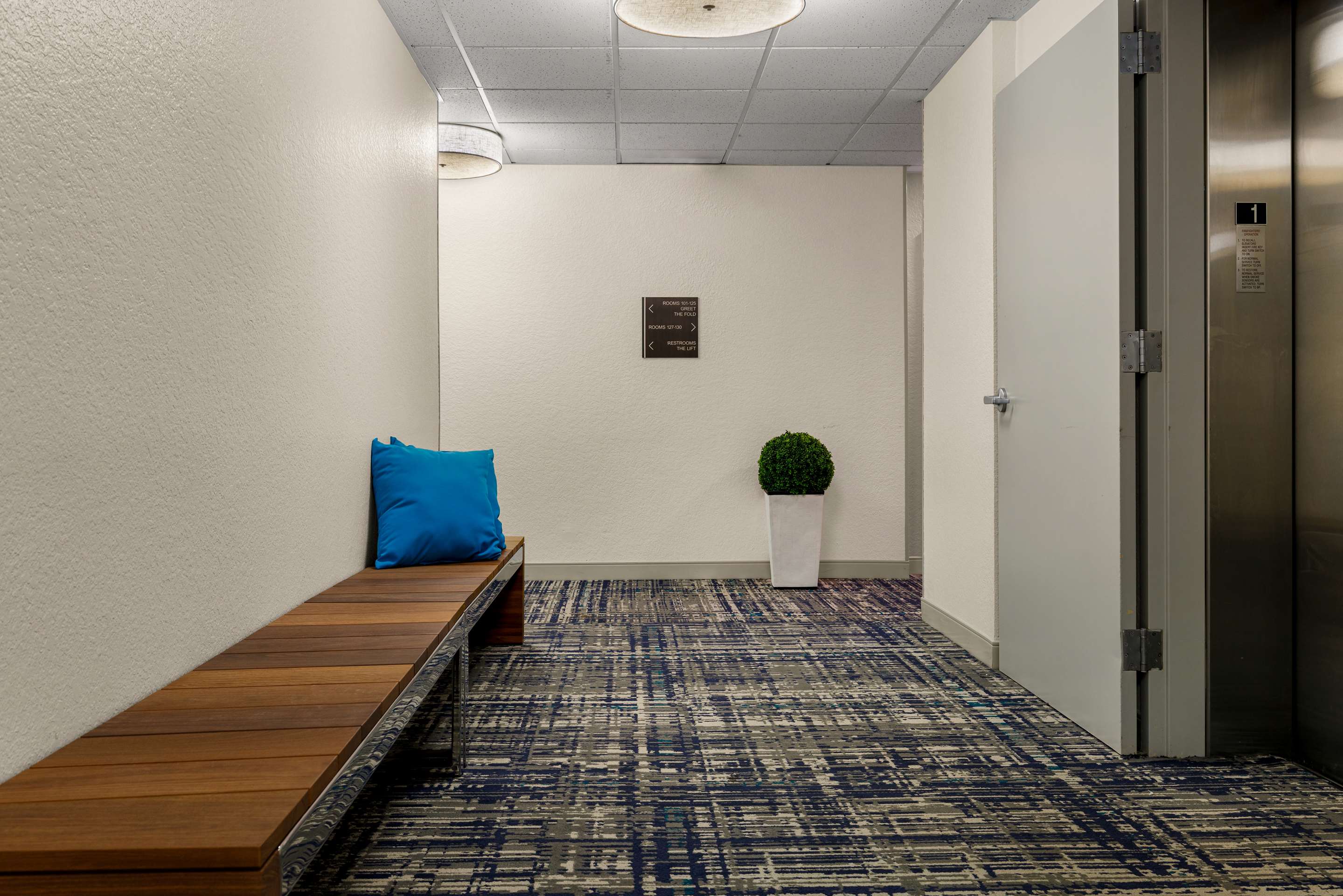 Elevator Landing | Sonesta Simply Suites Irvine East Foothill