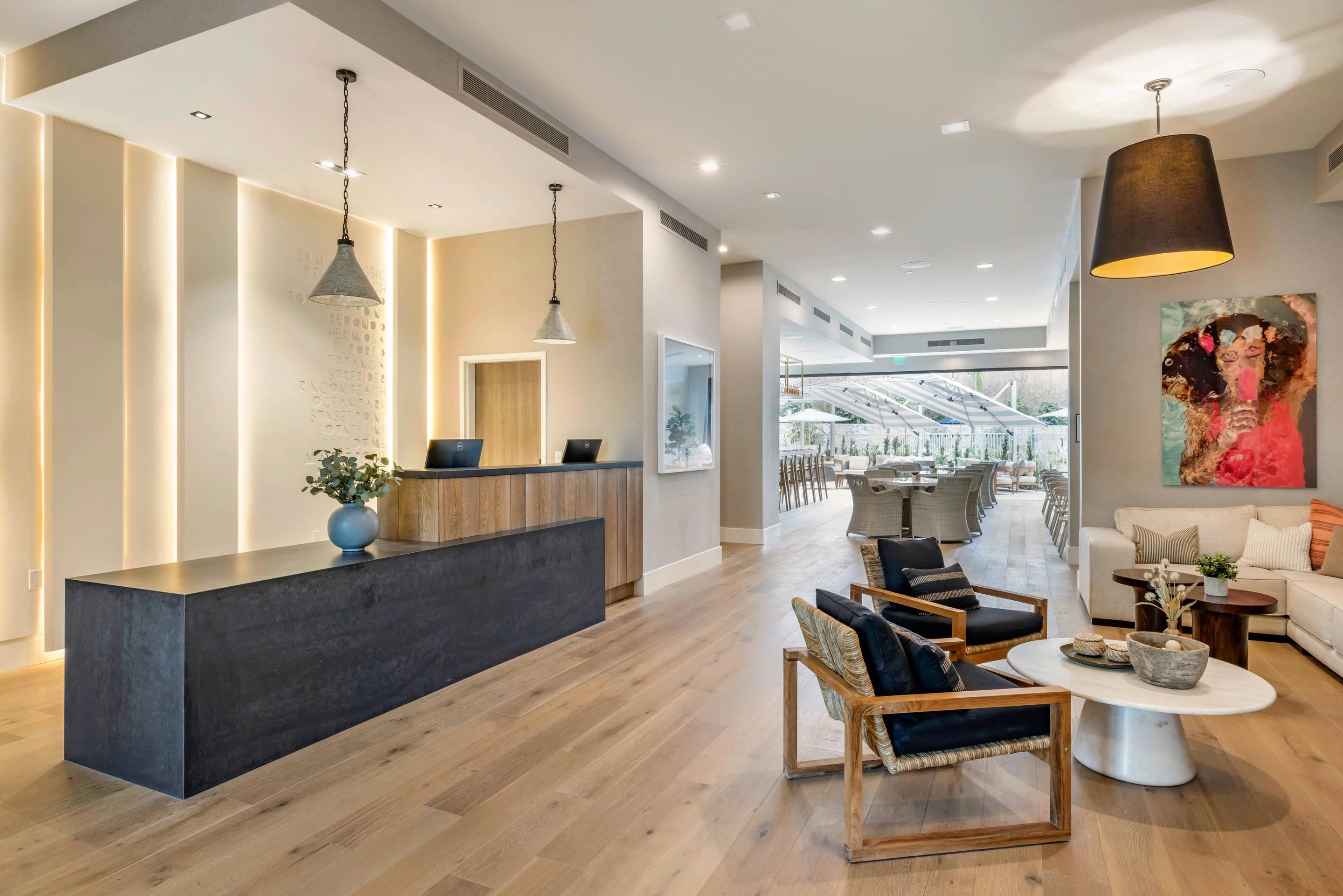 Hotel lobby