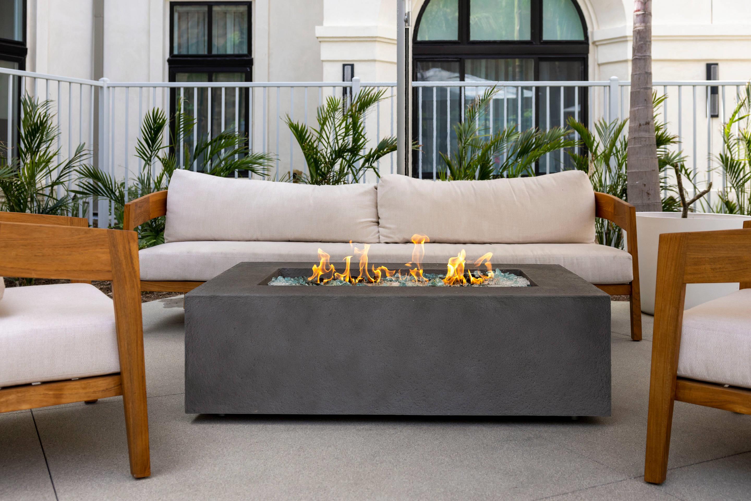 Patio sitting area