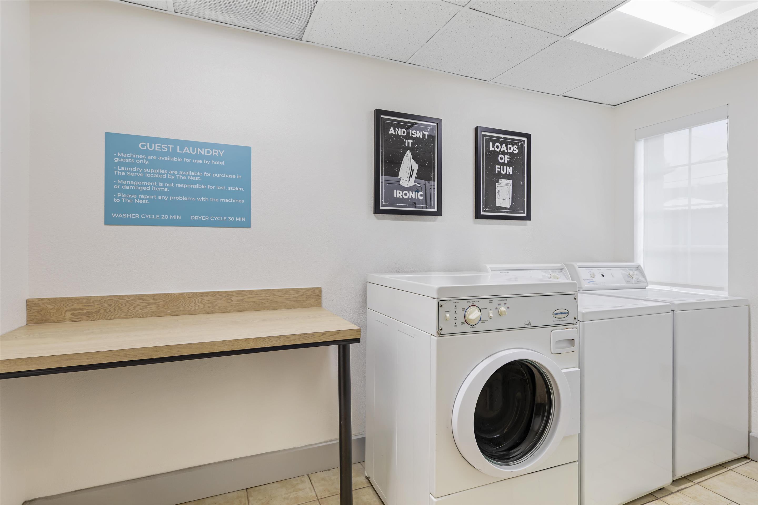 SES Chatsworth laundry