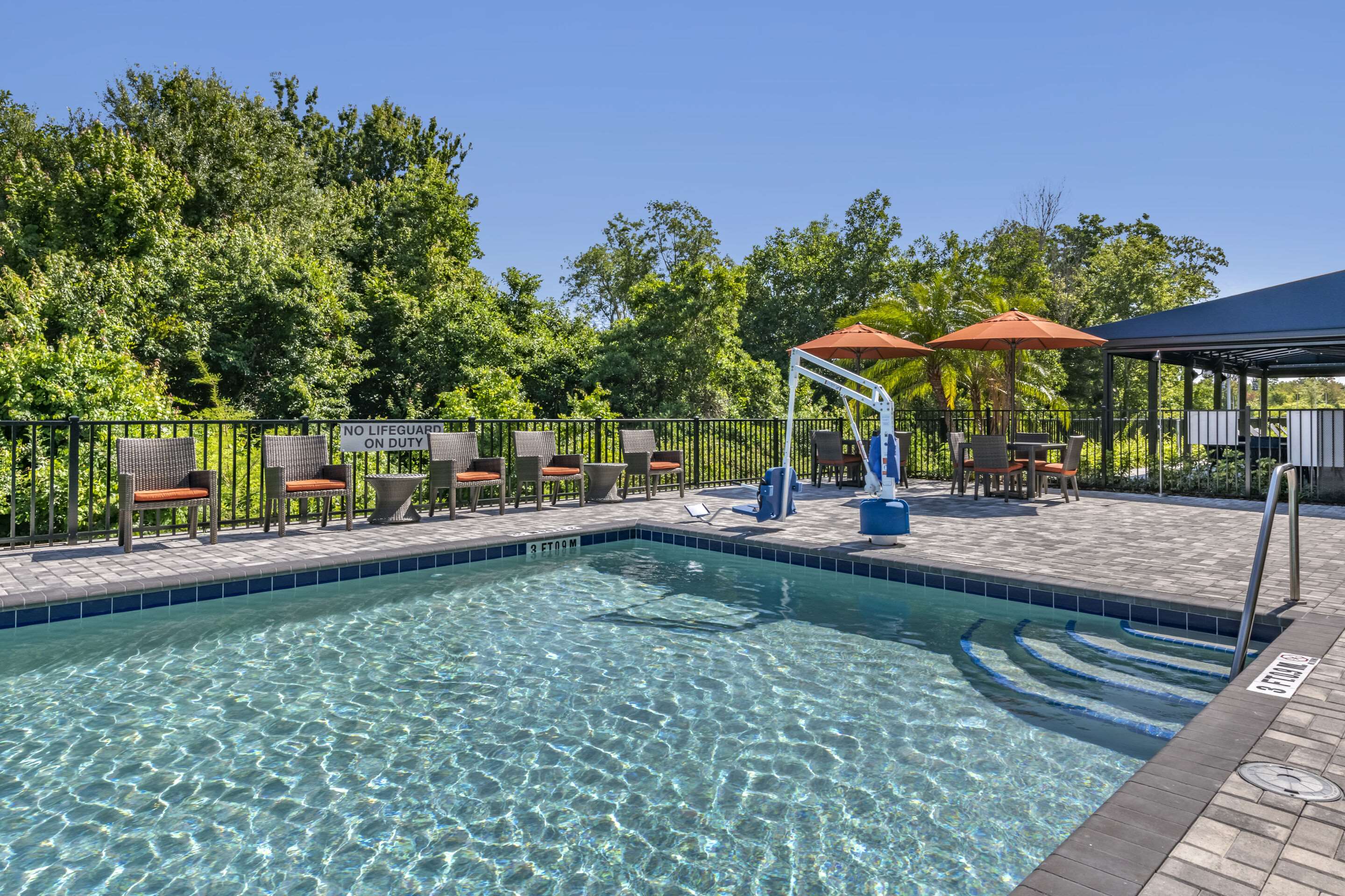 Outdoor pool | Cambria Hotel Orlando Airport