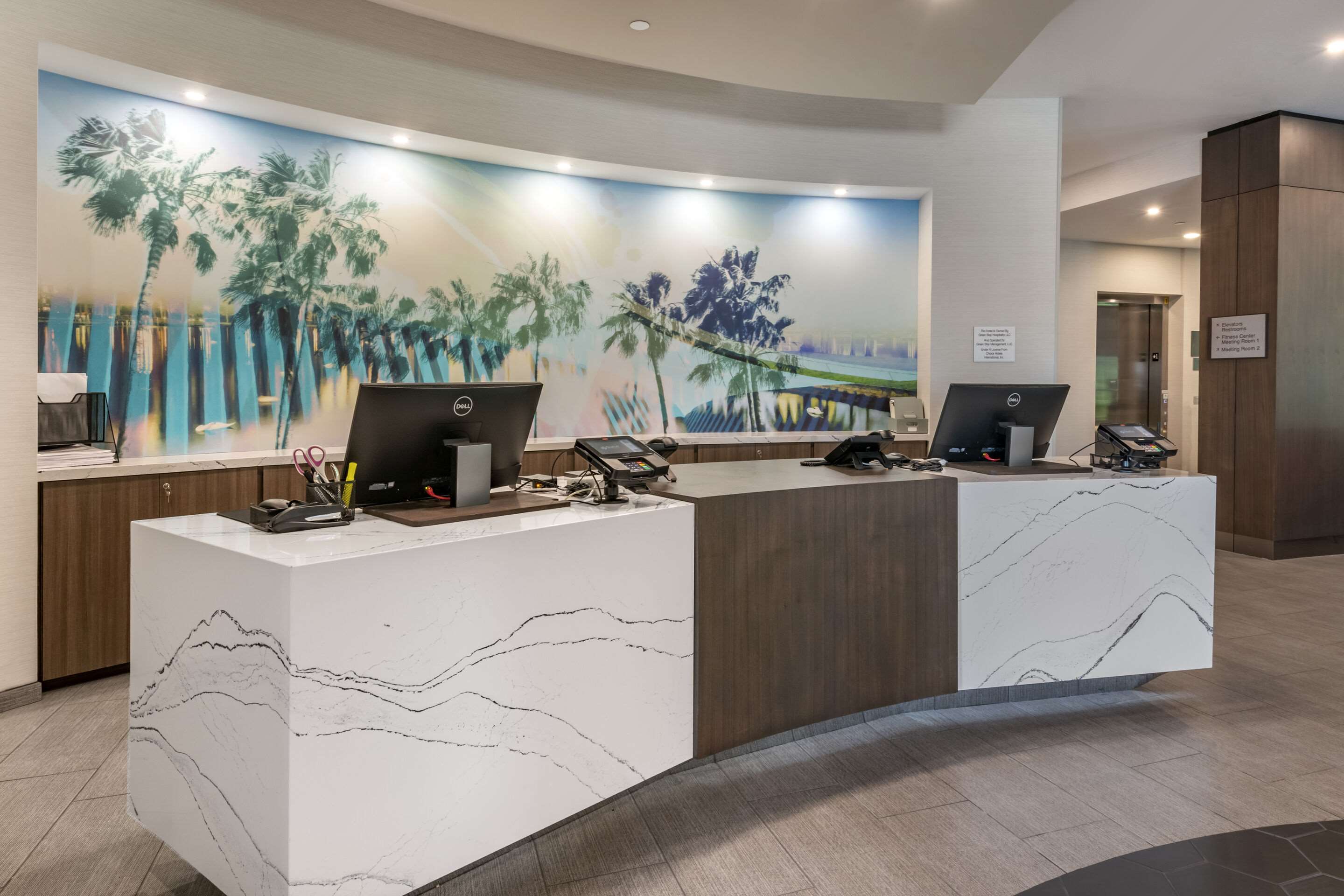 Hotel lobby | Cambria Hotel Orlando Airport
