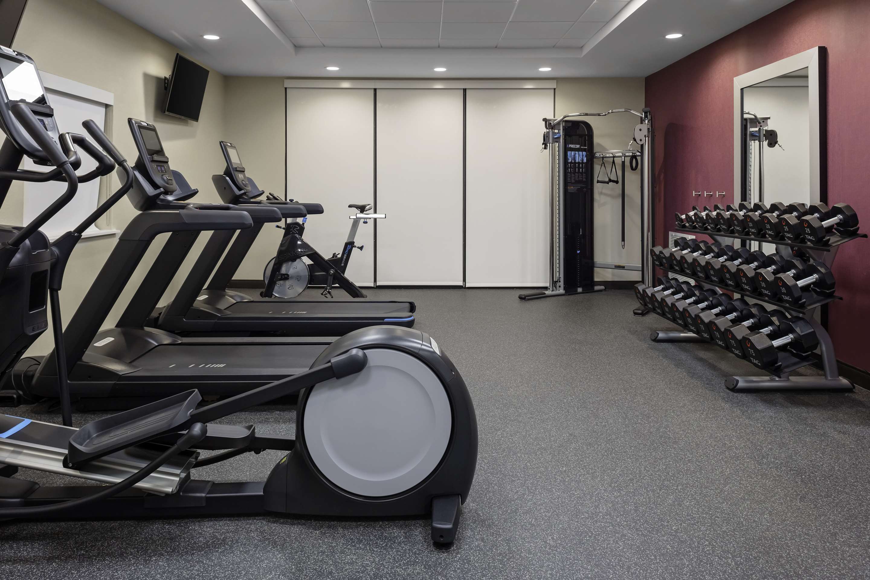 Health club fitness center gym