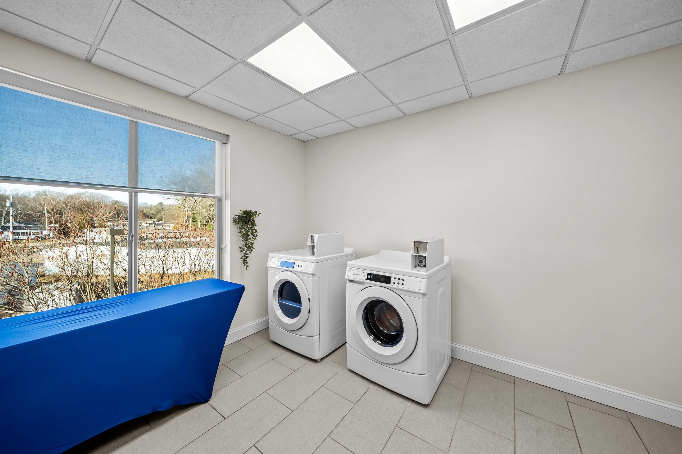 Guest laundry facilities