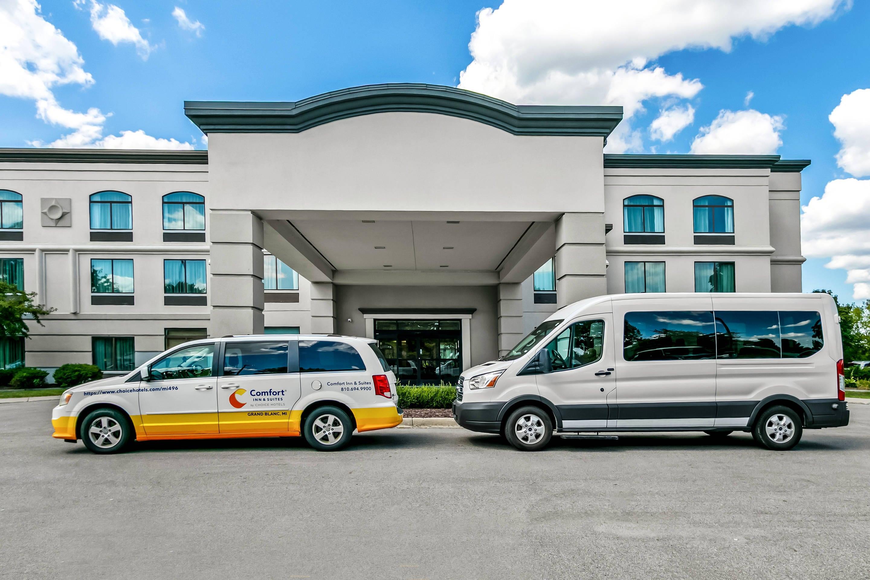 Hotel shuttle | Comfort Inn & Suites Grand Blanc-Flint