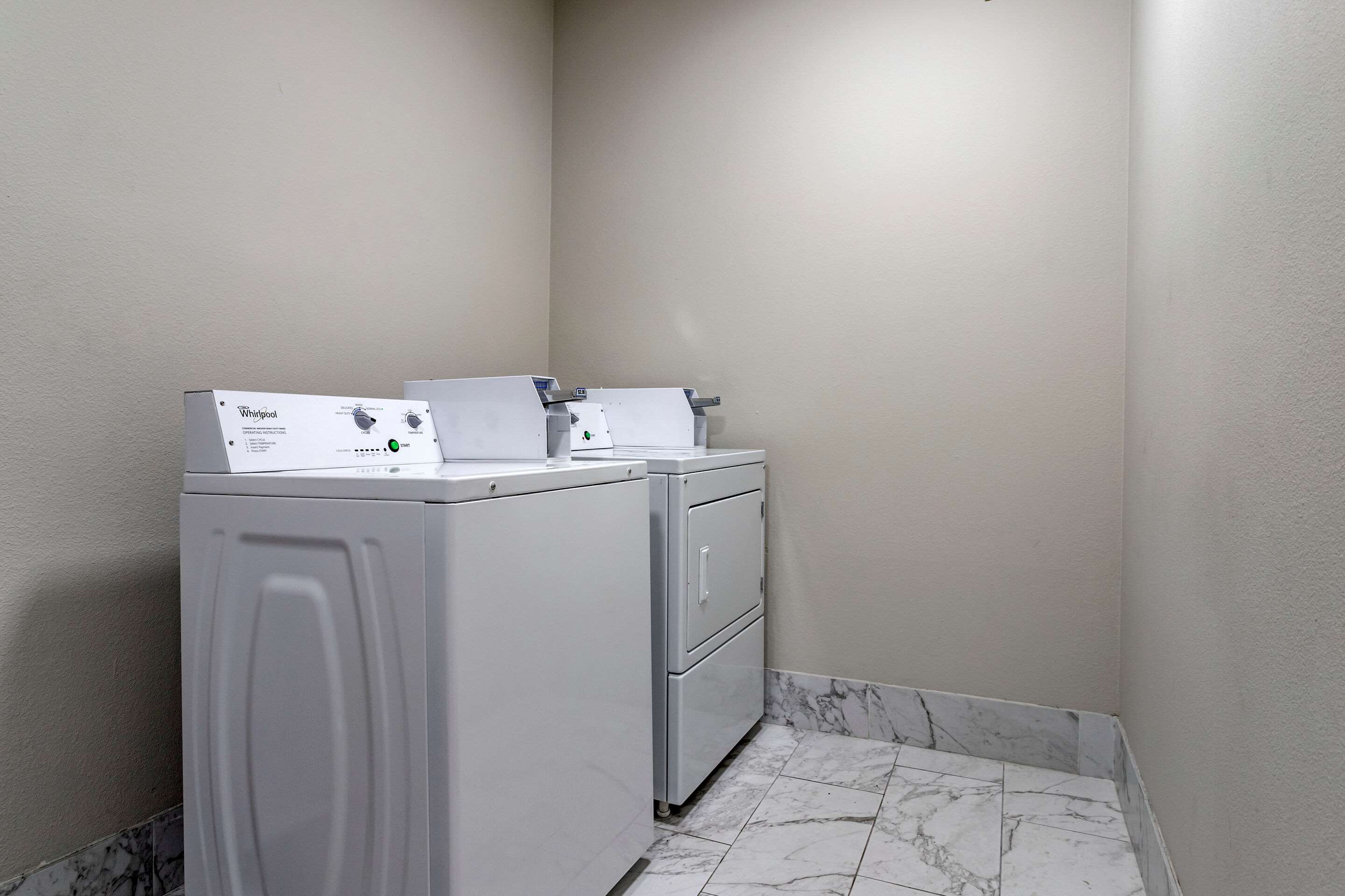 Guest laundry facilities