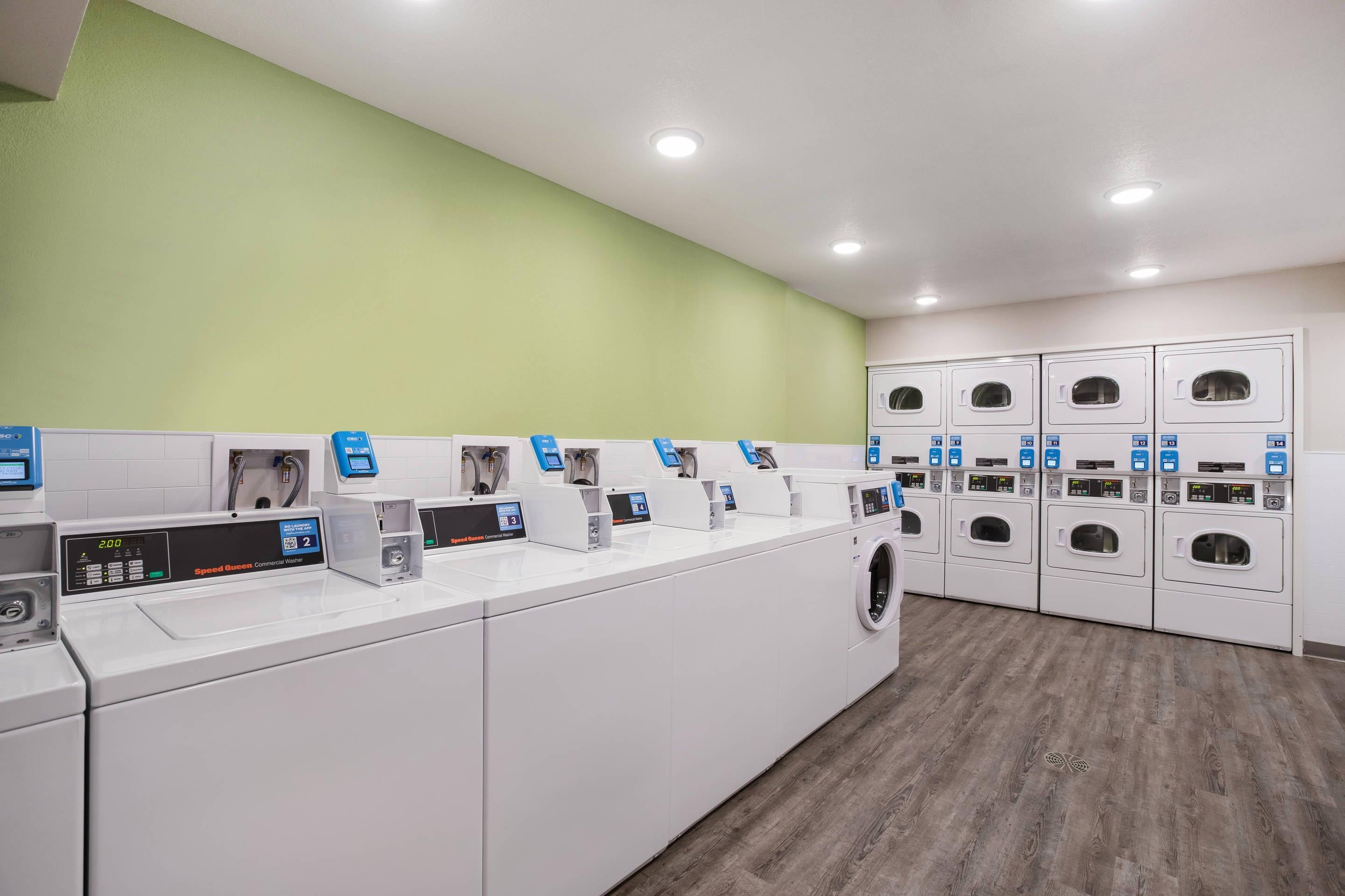 Guest laundry facilities