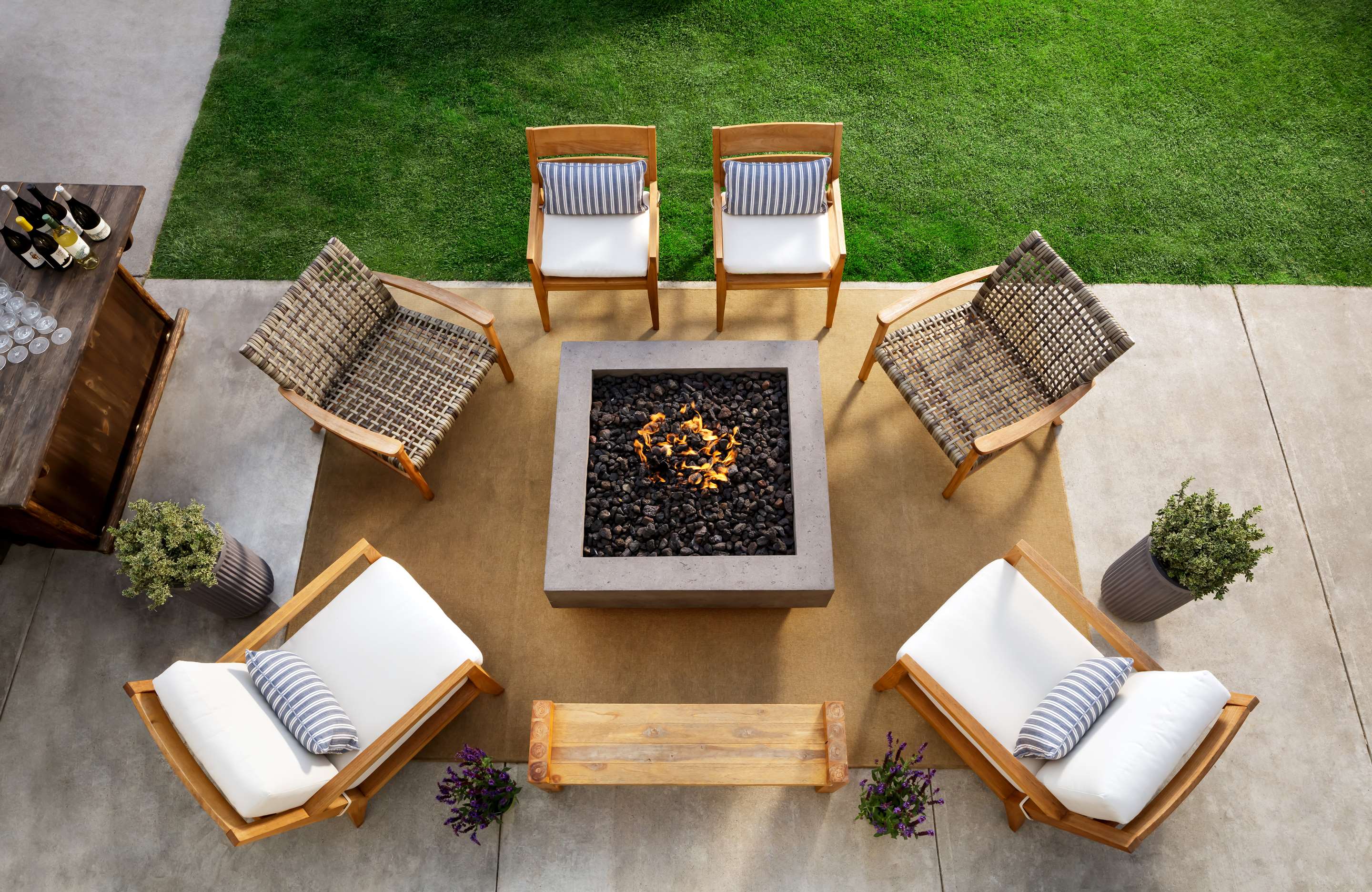 Sanctuary Outdoor Fire Pit | Sanctuary Beach Resort