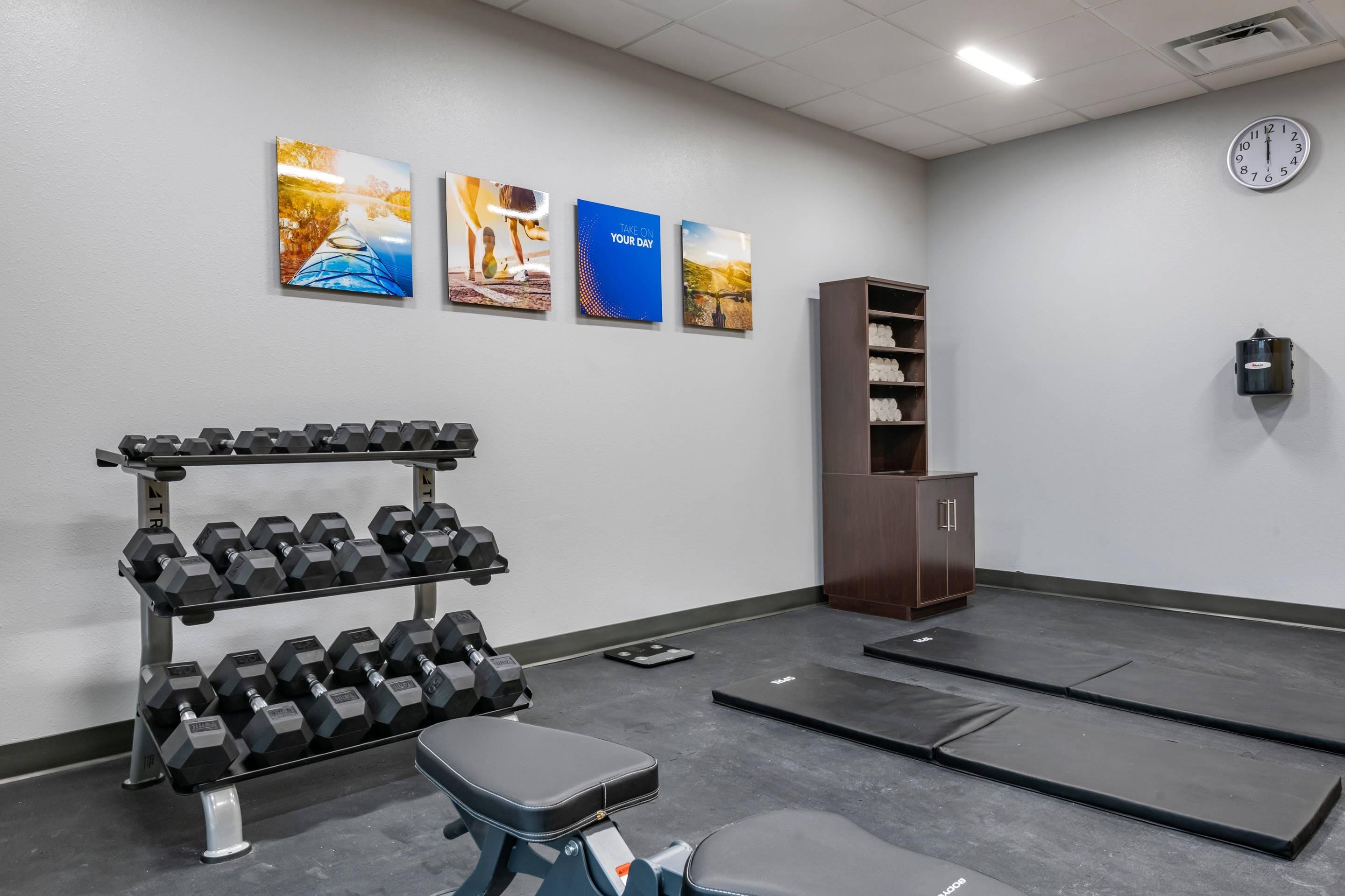 Fitness center | Comfort Inn & Suites Jacksonville - Orange Park Near Naval Air Station