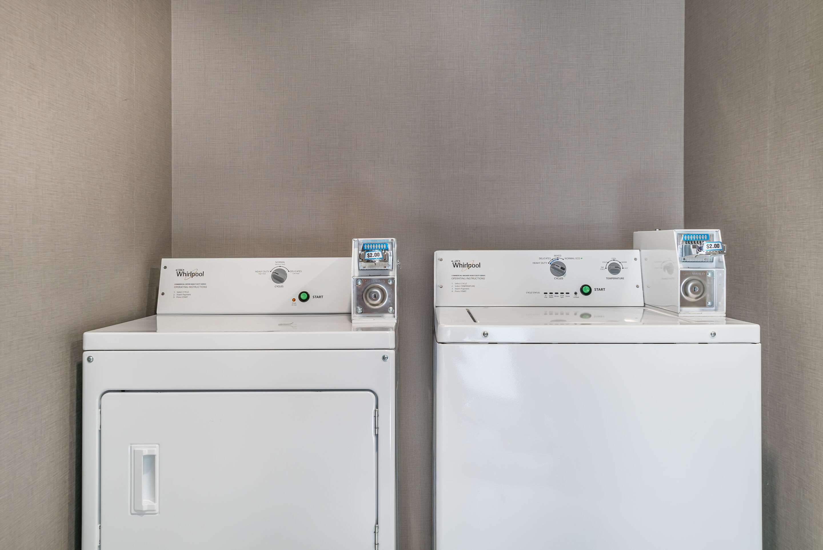 Guest laundry facilities