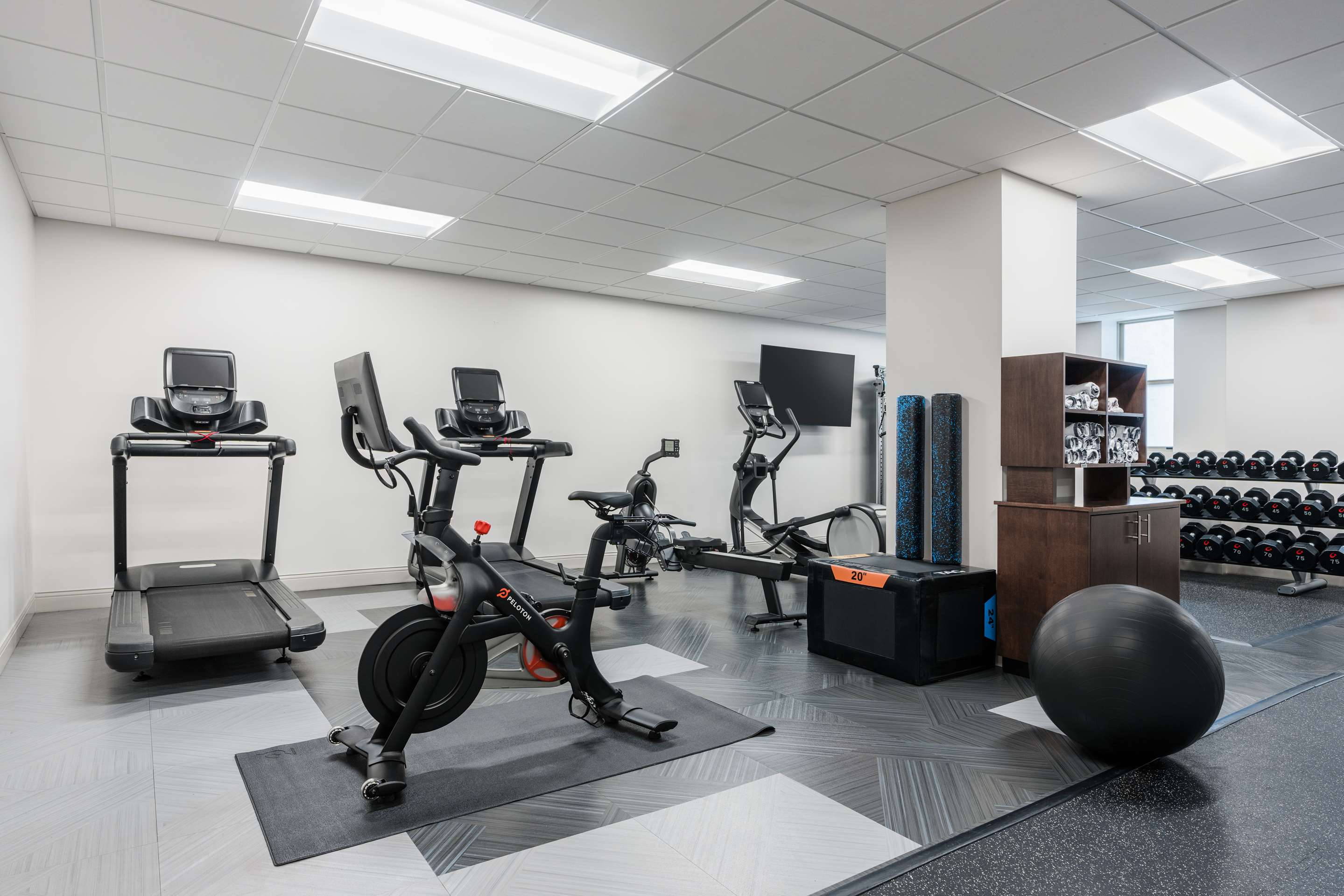 Health club fitness center gym
