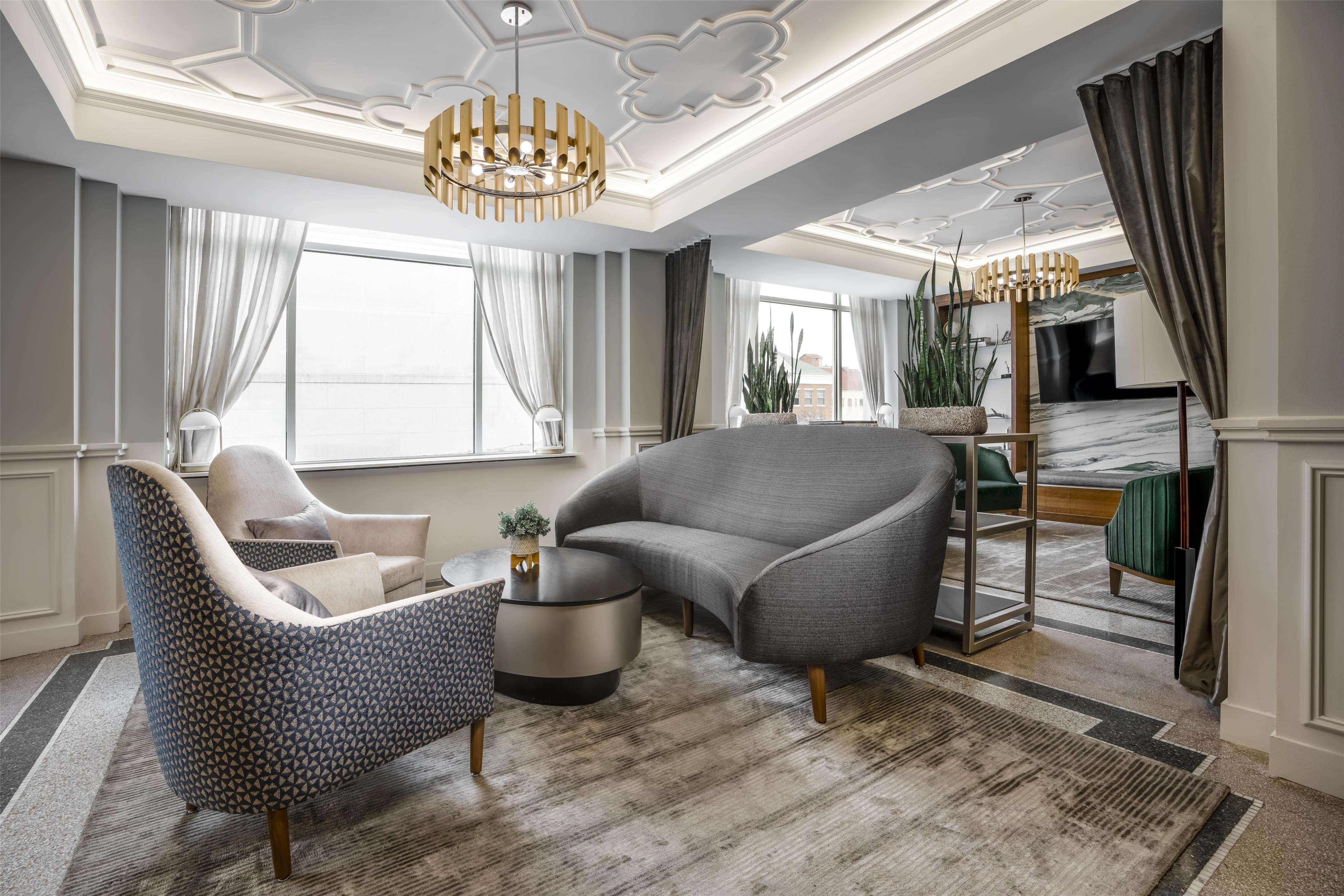 Lobby | Hotel Elkhart, Tapestry Collection by Hilton