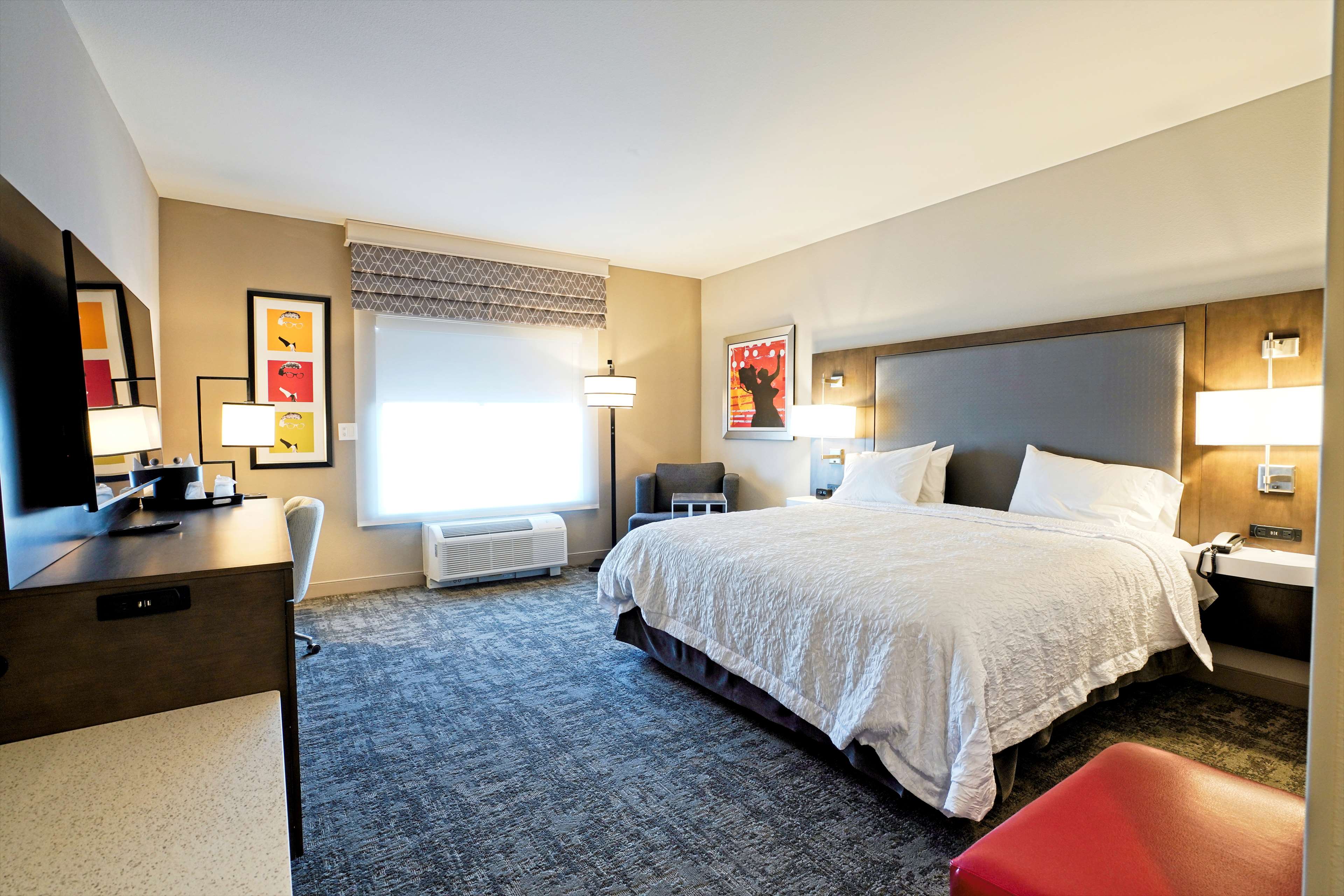 Hampton Inn & Suites Lubbock University, TX Room Type - 1KG ACCESS RM ROLL-IN SHWR