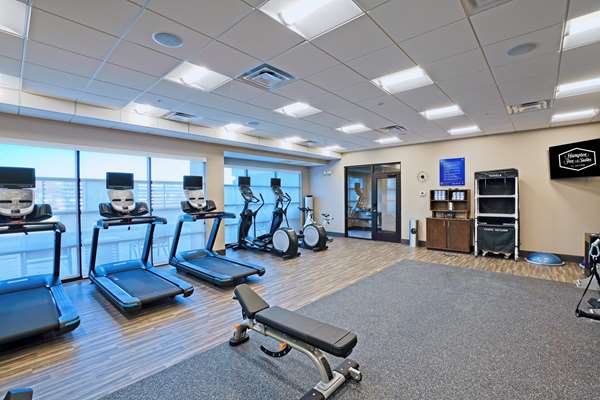 Fitness/ Exercise Room - Hampton Inn & Suites University Lubbock