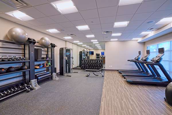 Fitness/ Exercise Room - Hampton Inn & Suites University Lubbock