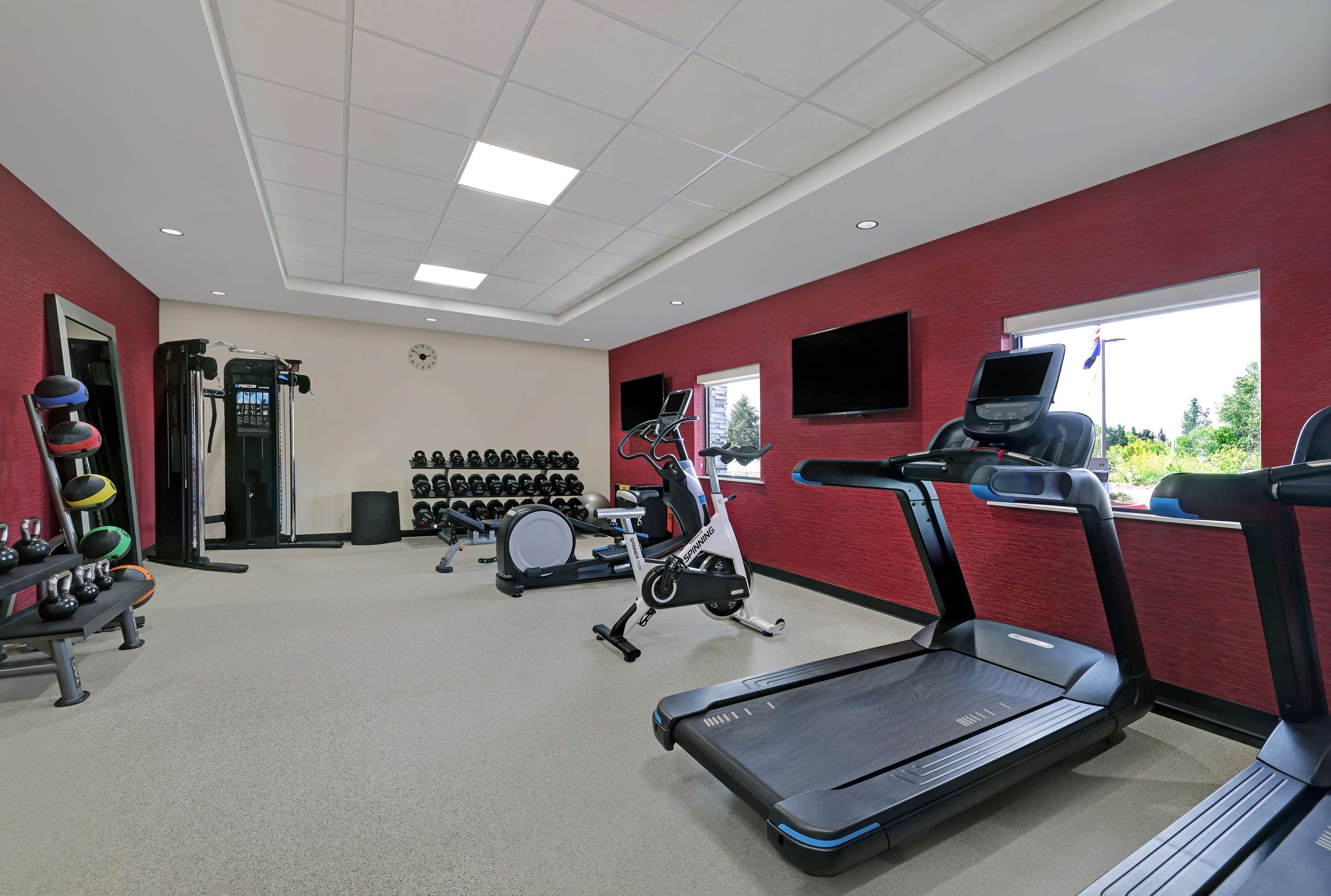 Health club fitness center gym