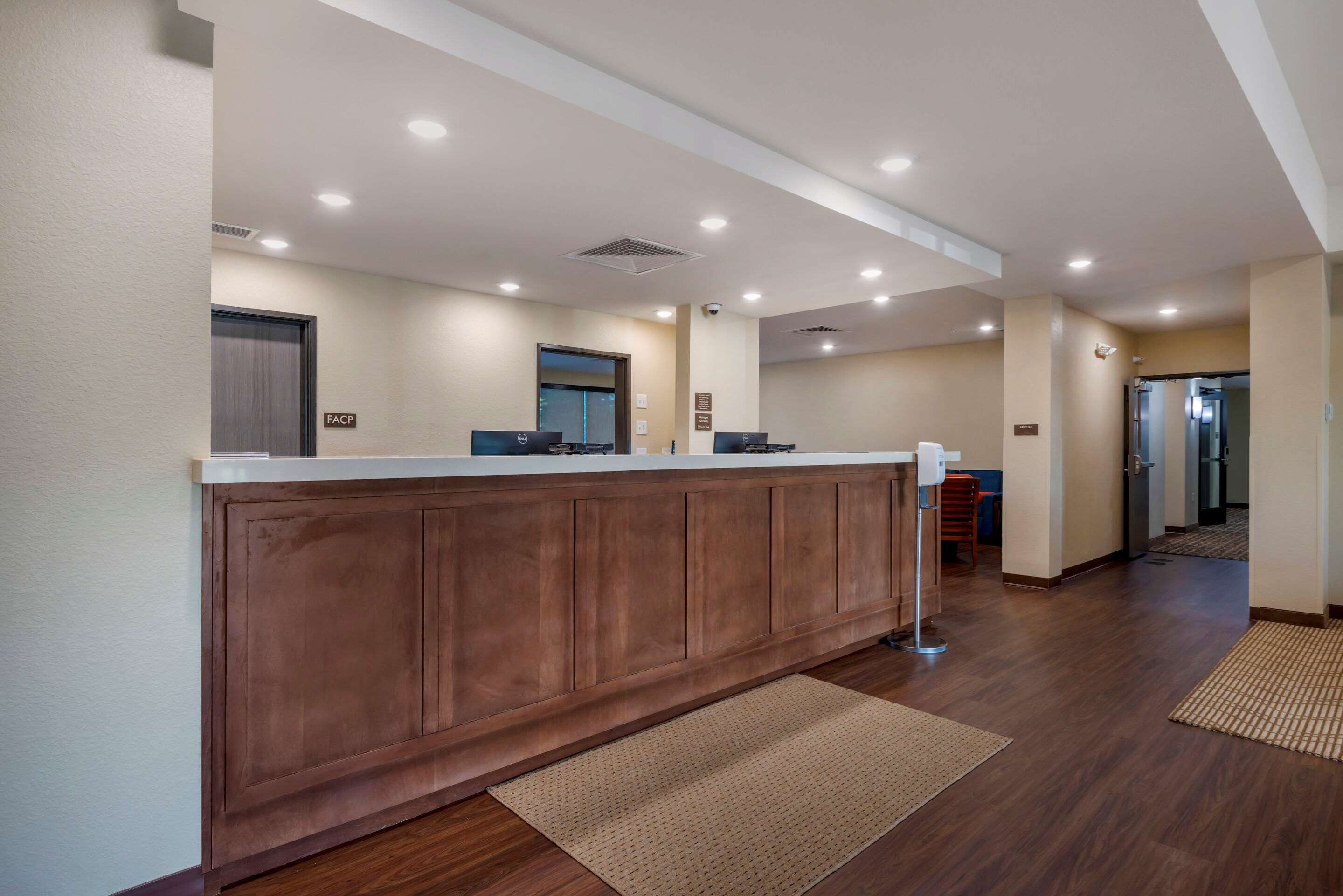 Front desk