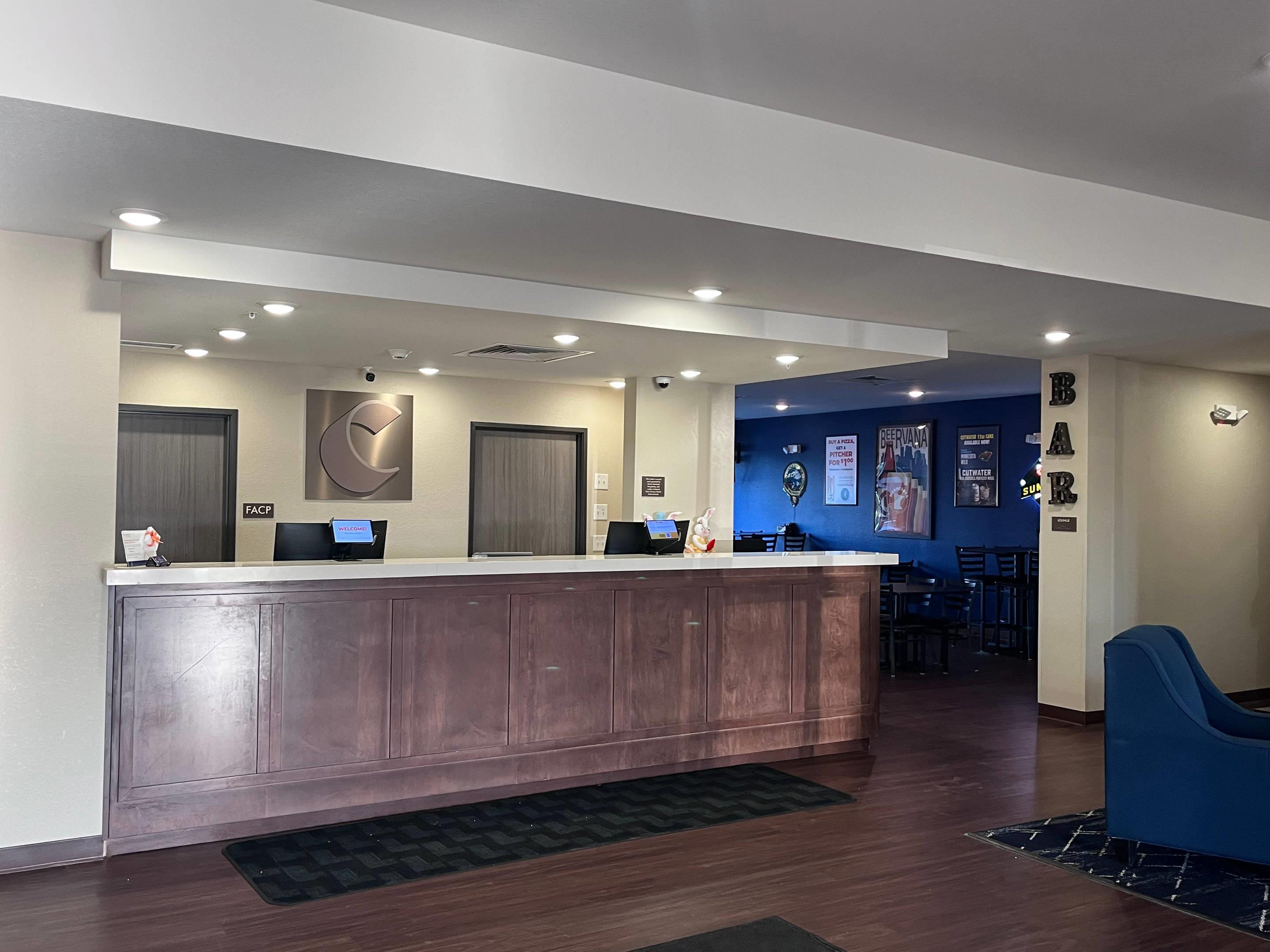 Front desk