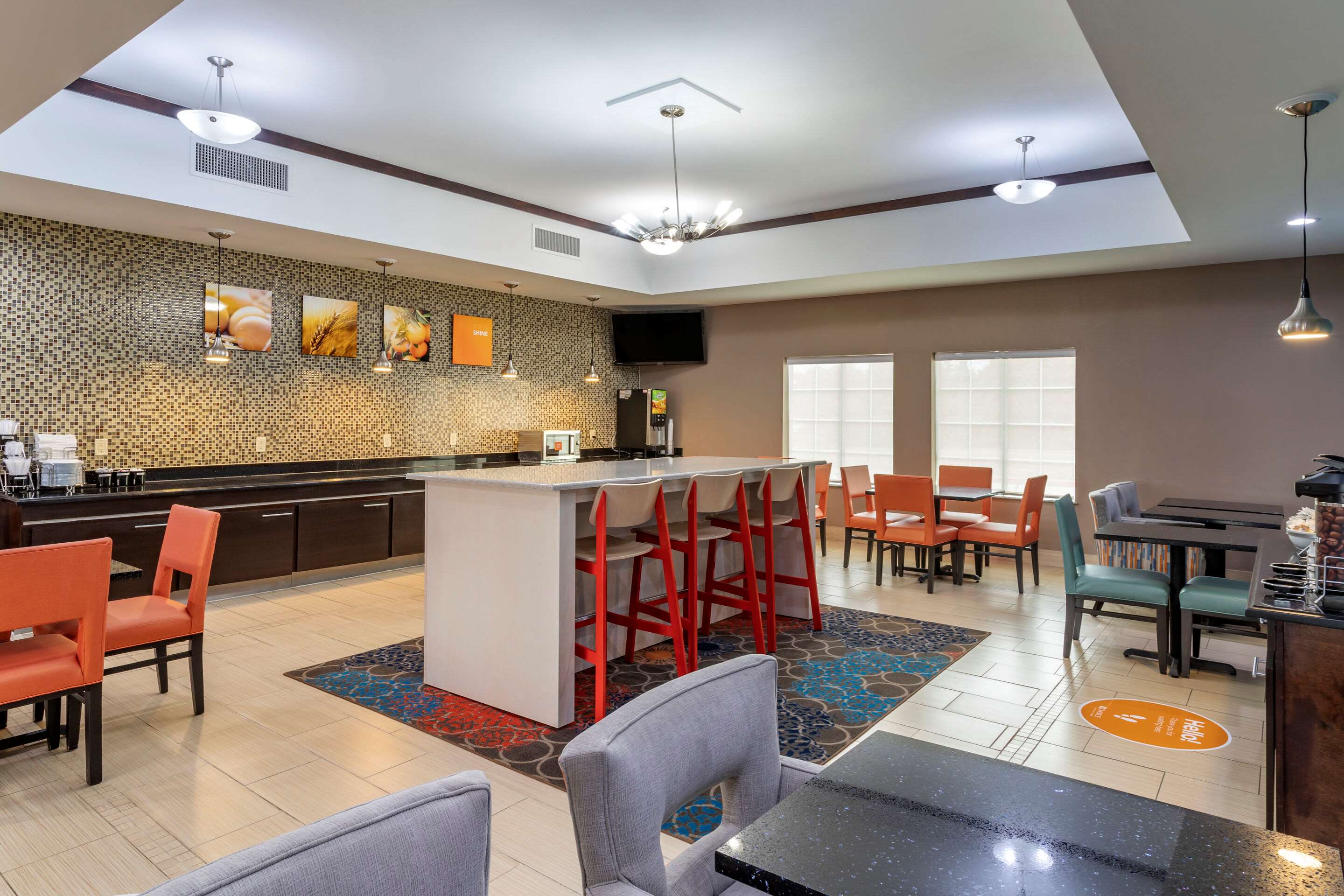 Breakfast area
