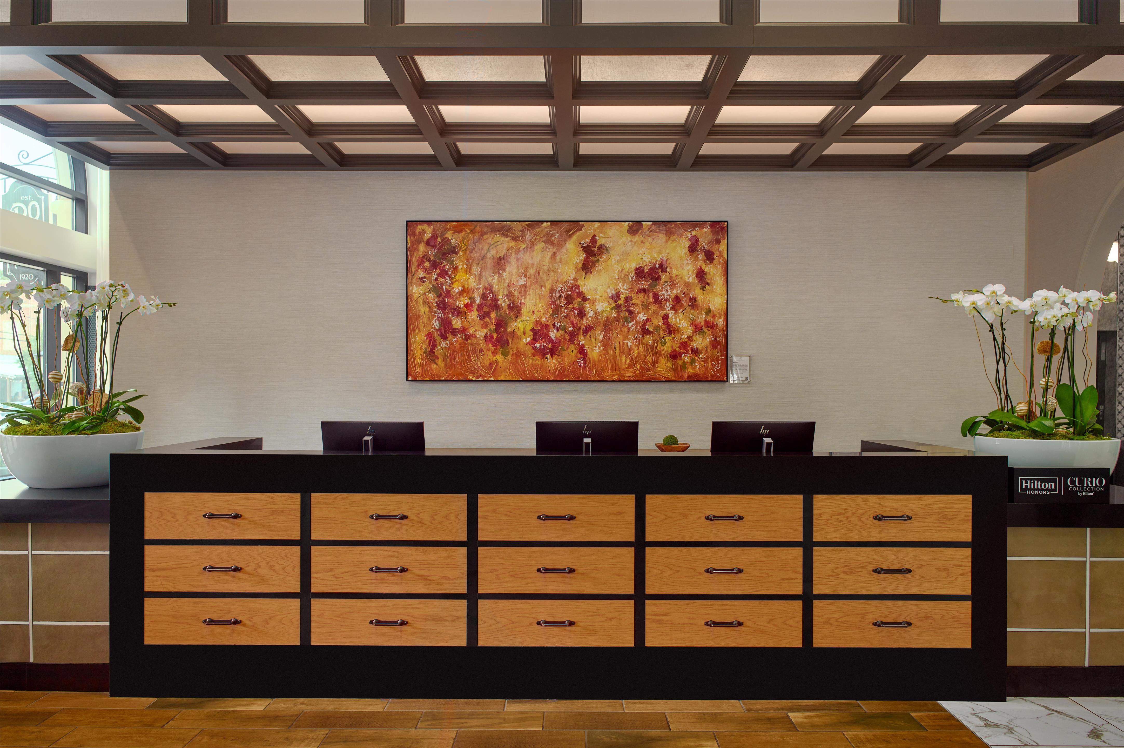 Reception | The Hamilton Alpharetta, Curio Collection by Hilton