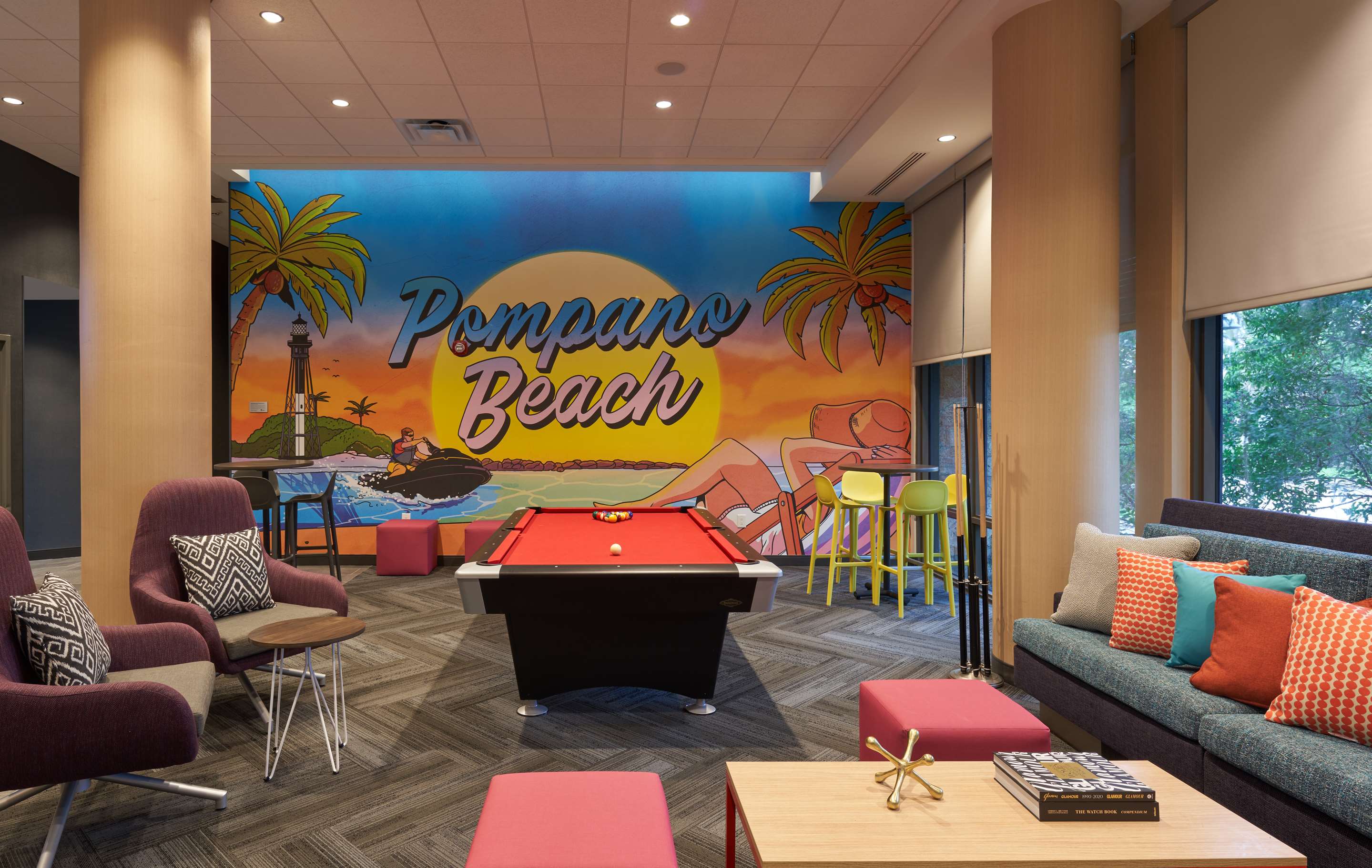 Lobby | Tru By Hilton Pompano Beach Pier