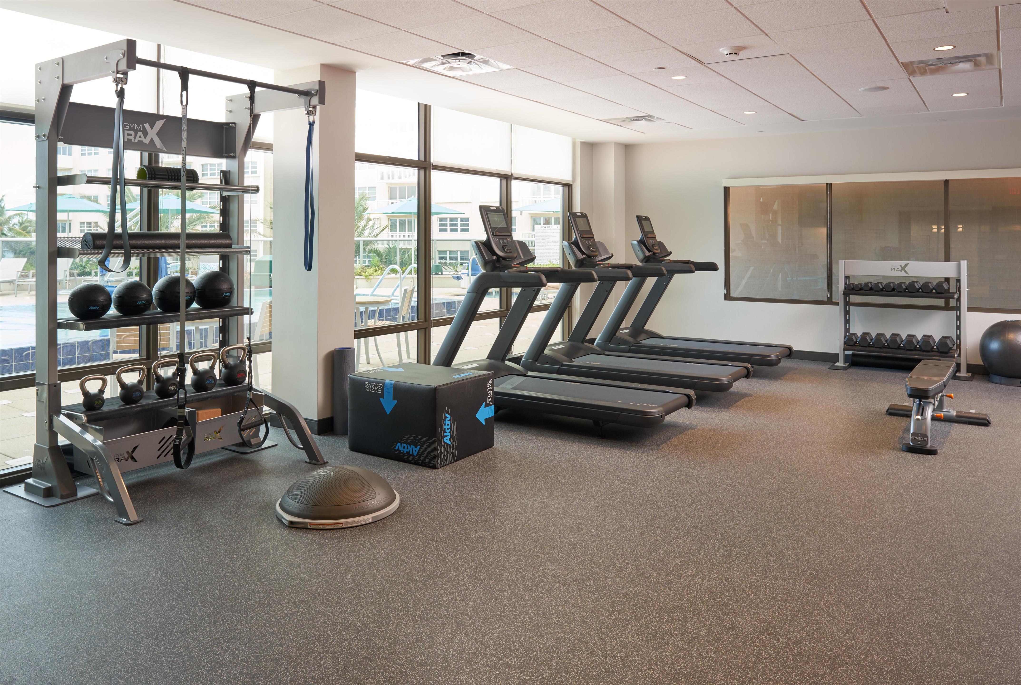 Health club fitness center gym | Tru By Hilton Pompano Beach Pier