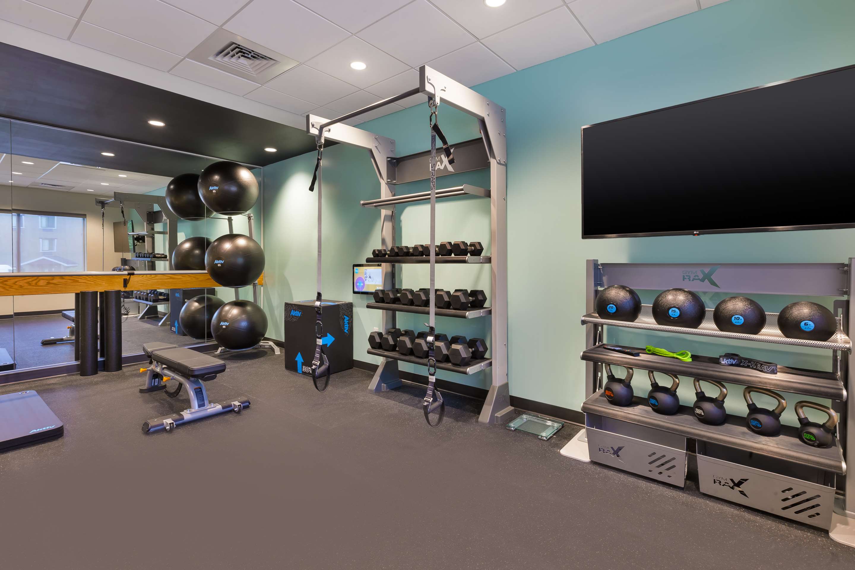 Health club fitness center gym